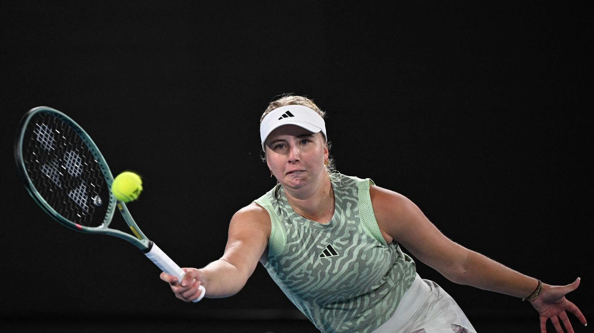 Clara Tauson var tæt på at skabe en lille sensation i Australien. 