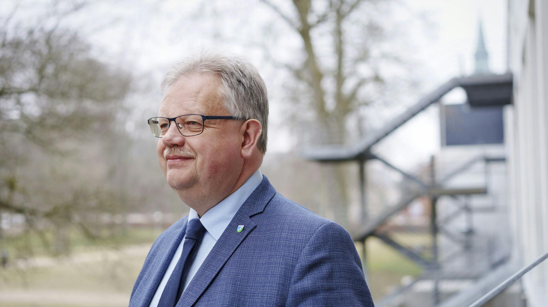 Borgmester i Jammerbugt Kommune Mogens Christen Gade - Portrætter af borgmestre og andre kommunalpolitiske topfolk i forbindelse med Kommunalpolitisk Topmøde 2022 i Aalborg, torsdag den 17. marts 2022.