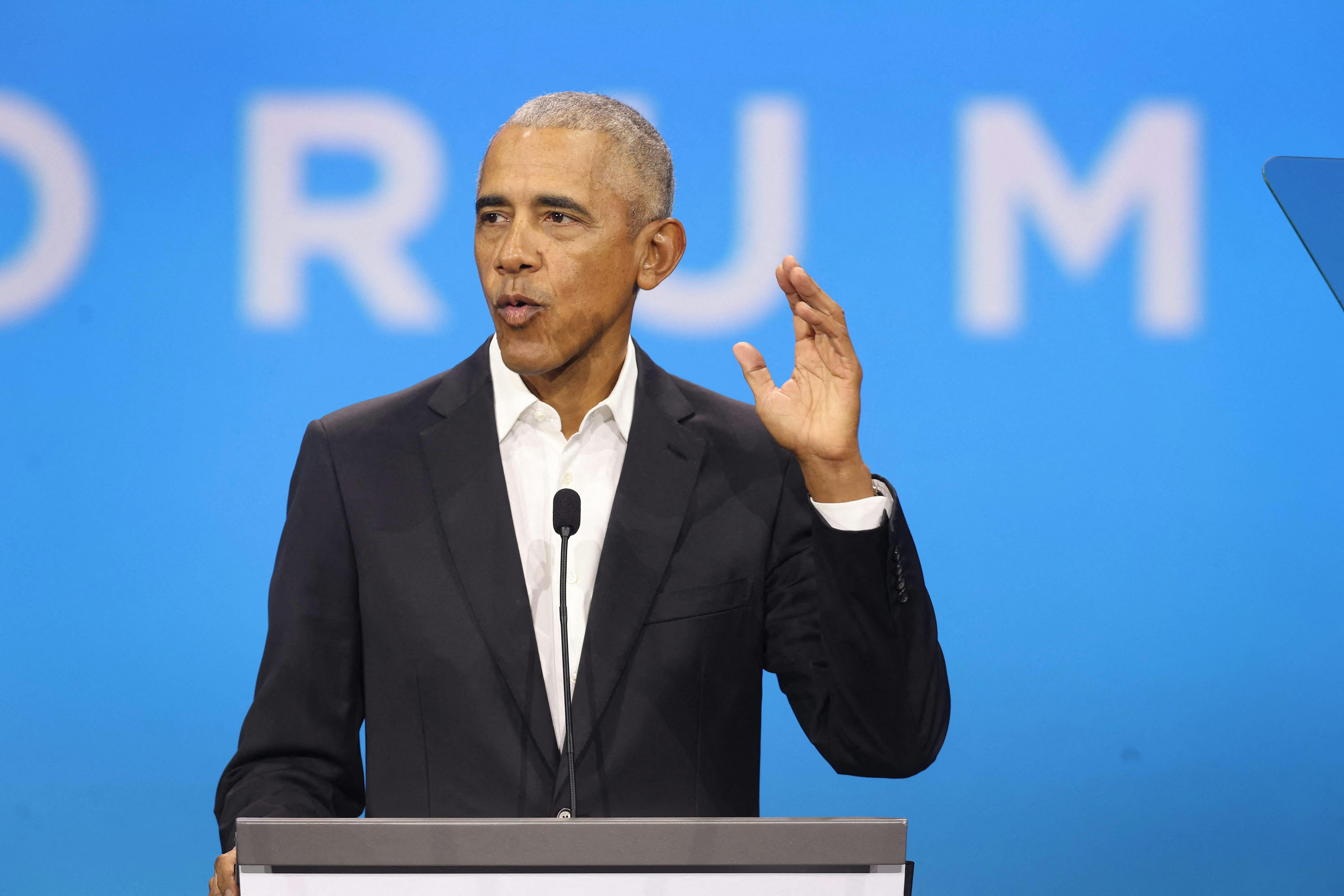 Obama var præsident fra 2009 til 2017.