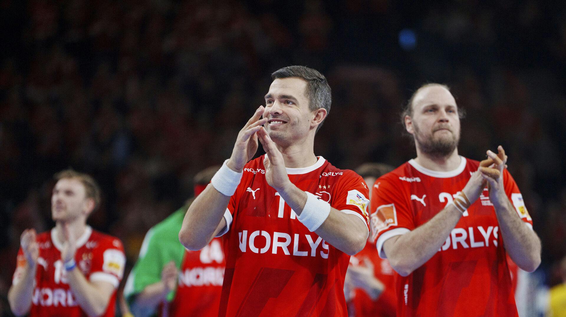 Danmark har vundet alle kampe indtil videre. 