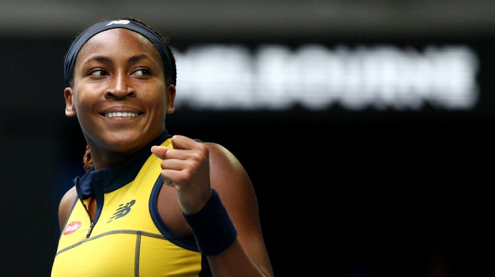 Coco Gauff, der sidste år vandt US Open, har på sikker vis spillet sig videre i kvartfinalen til Australian Open. 