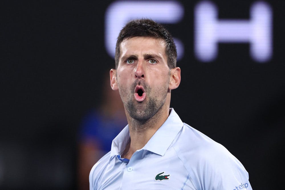Novak Djokovic er videre til kvartfinalen af Australian Open.&nbsp;