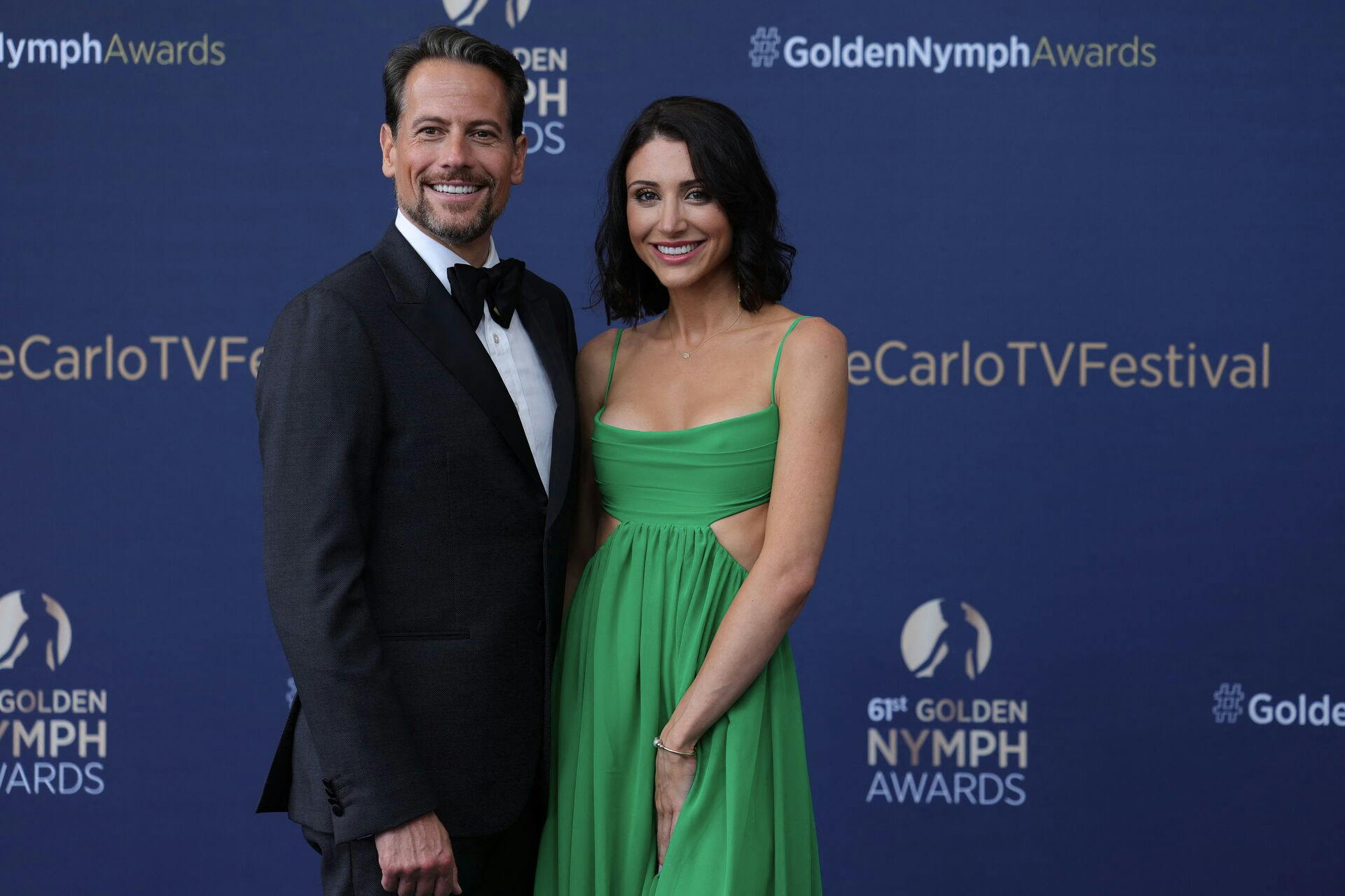 Ioan Gruffudd med kæresten Bianca Wallace.