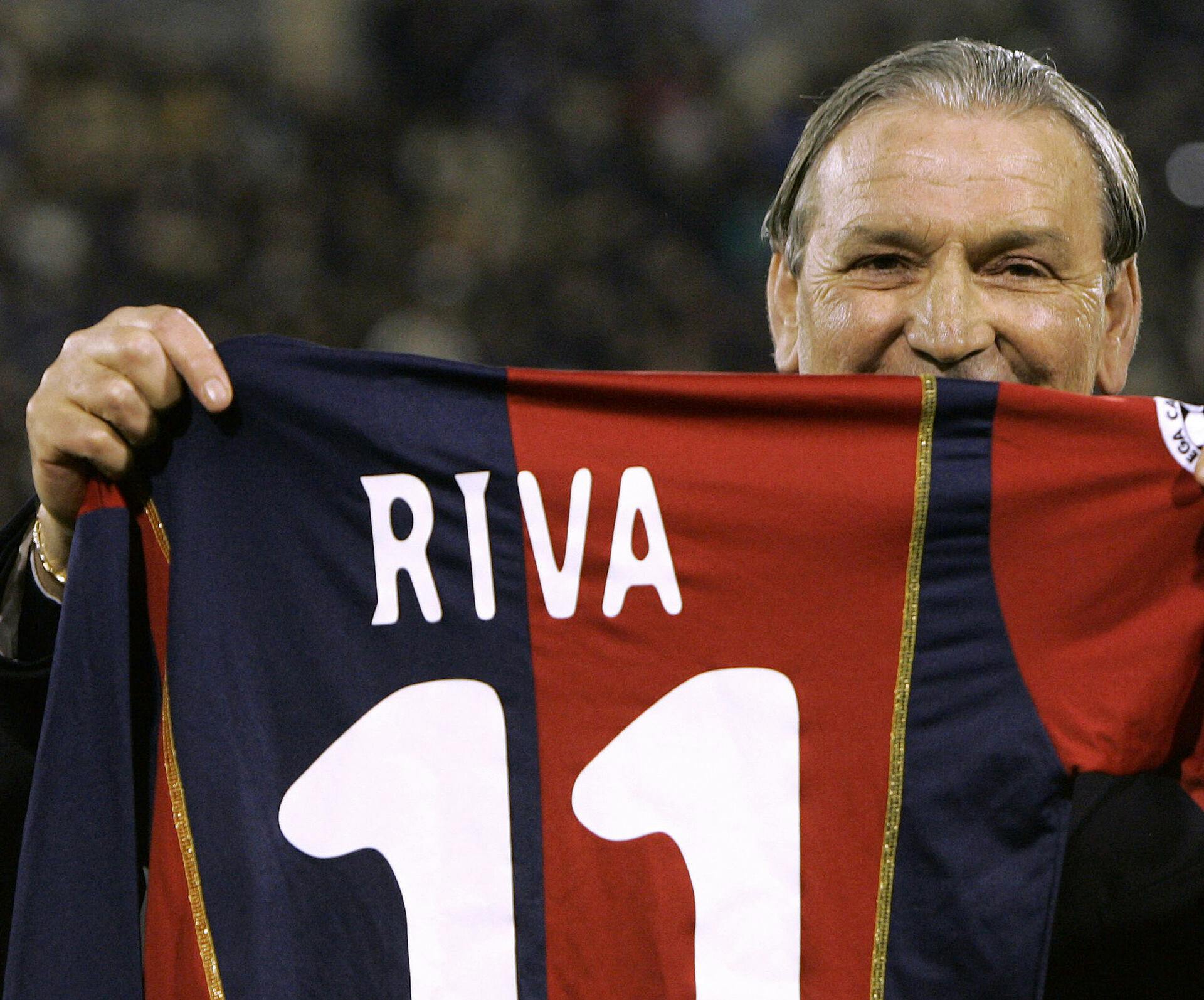 Fodboldlegenden Gigi Riva i 2005.
