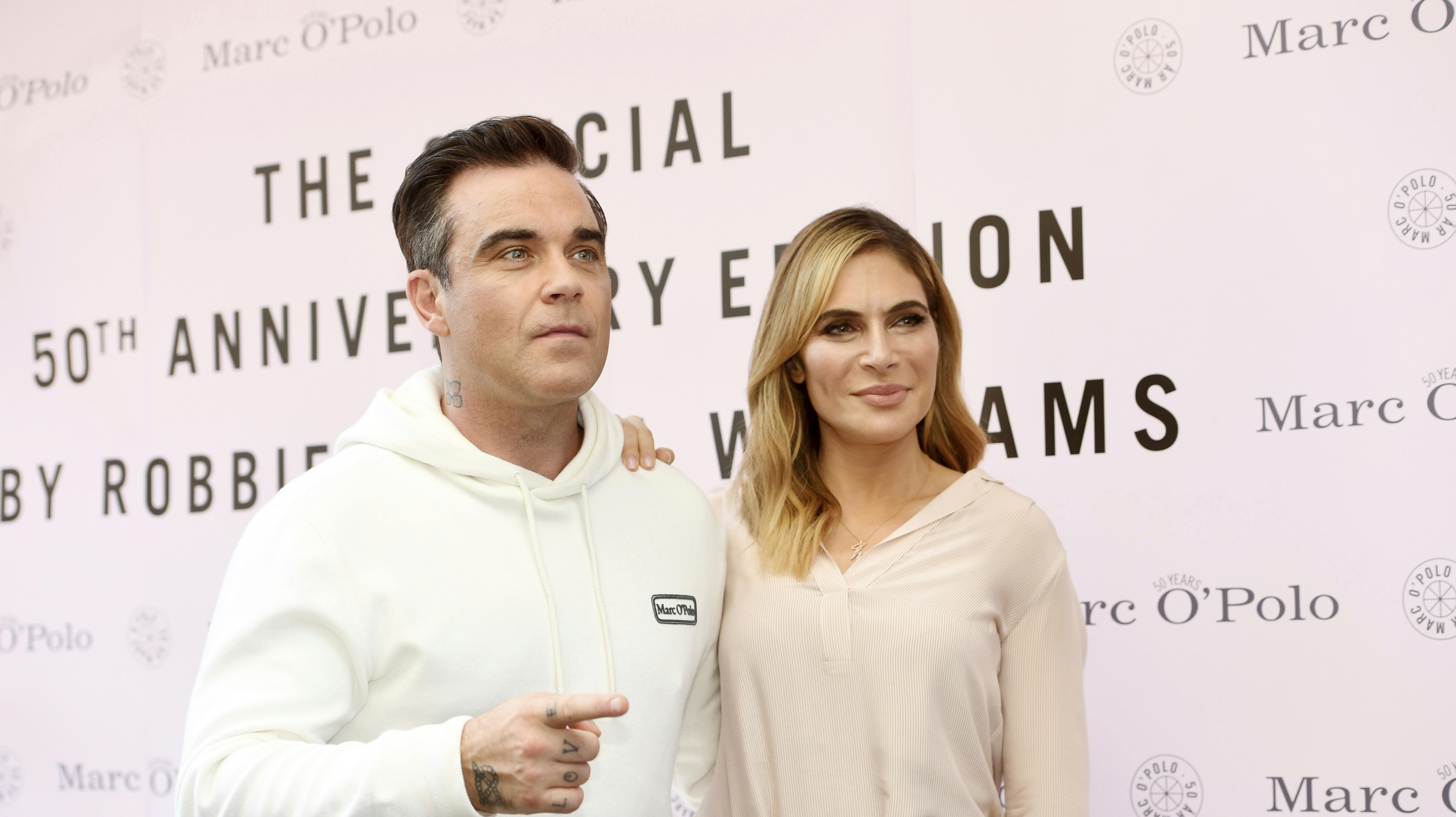 Robbie Williams og Ayda Field har været gift siden 2010.