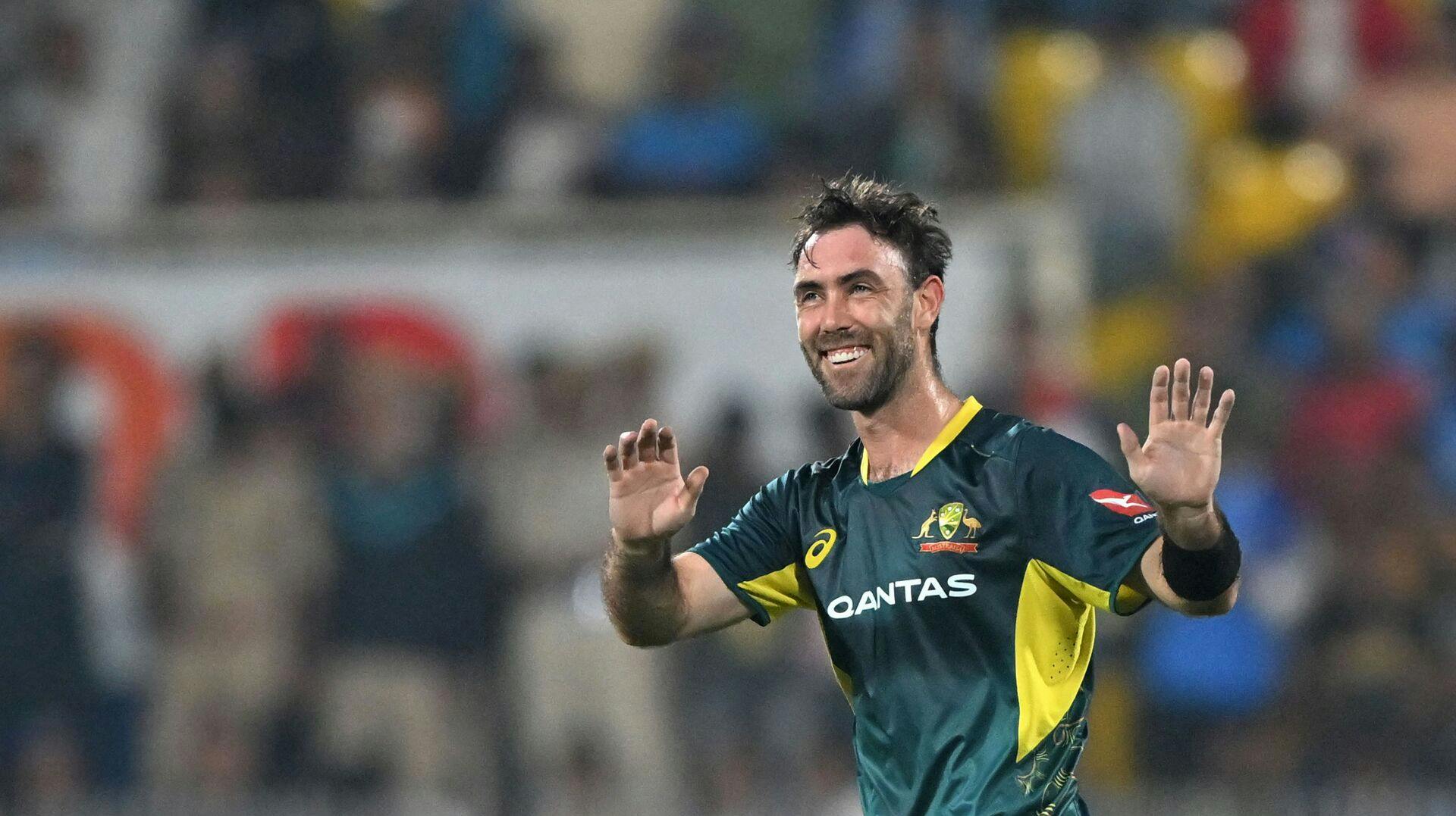 Glenn Maxwell røg en tur på hospitalet efter en bytur i fredags.