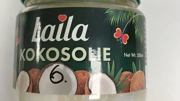 Kokosolie tilbagekaldes