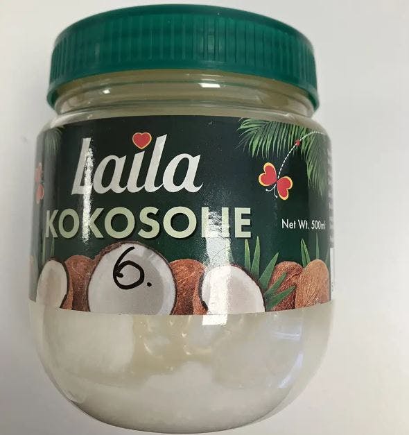 Kokosolie tilbagekaldes