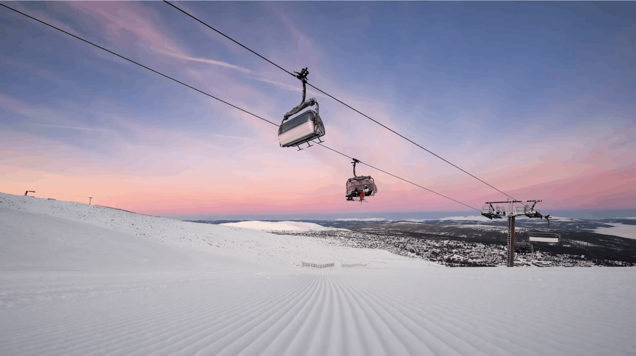 Sådan blev skiliften præsenteret i december 2023. Nu er det gået helt galt.