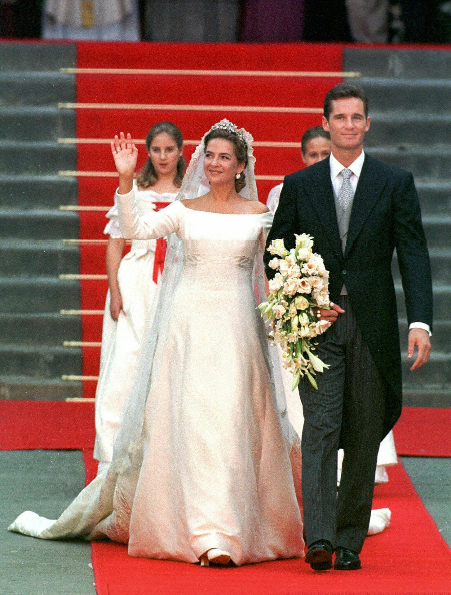 Prinsesse Cristina og Inaki Urdangarin blev gift i 1997.