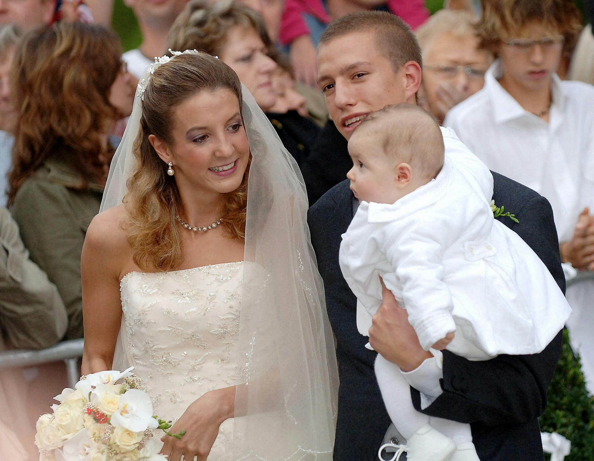 Prins Louis og prinsesse Tessy af Luxemborg blev gift i september 2006.