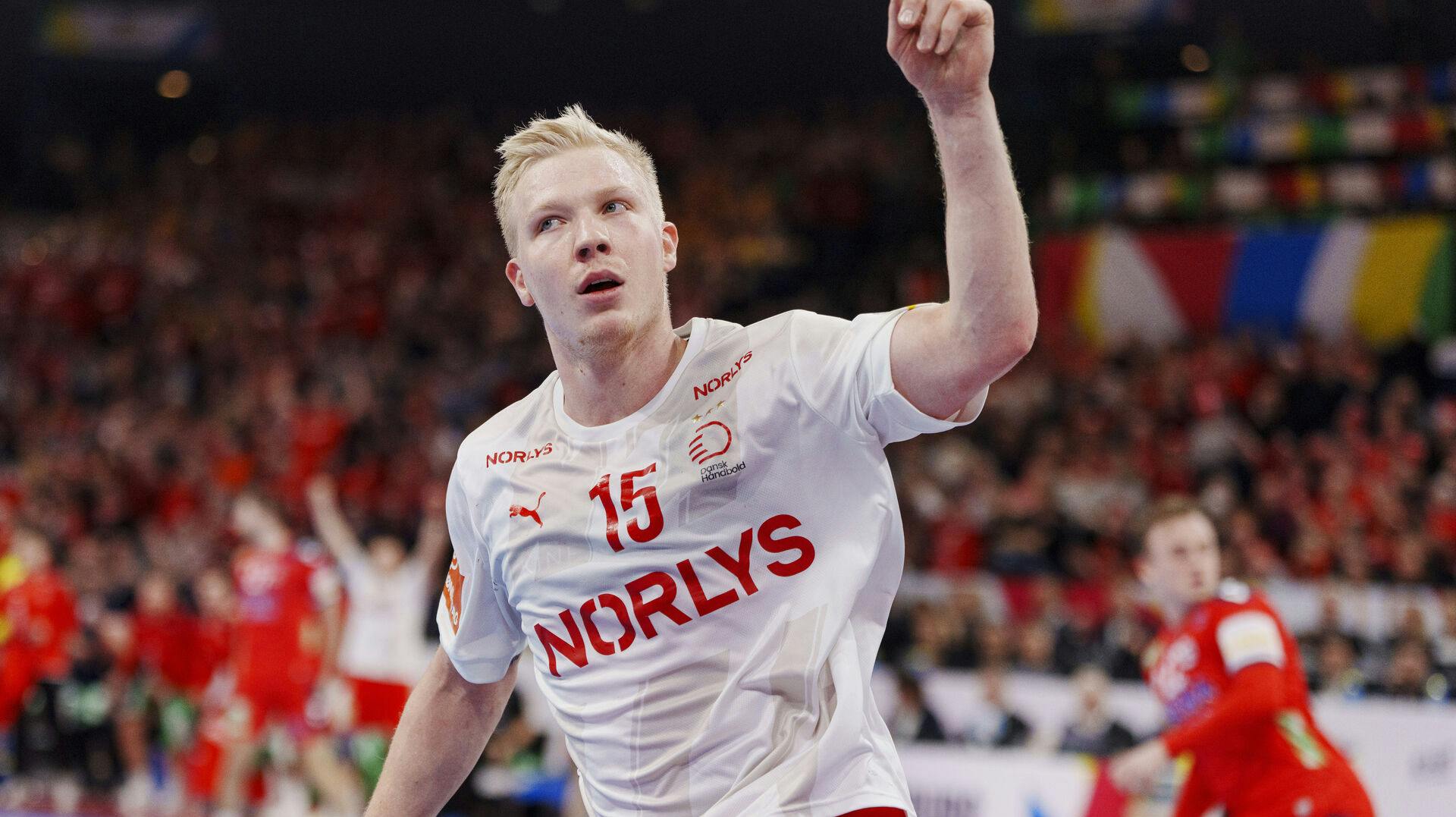 Magnus Saugstrup forventes at spille i EM-finalen til trods for problemer med ryggen.