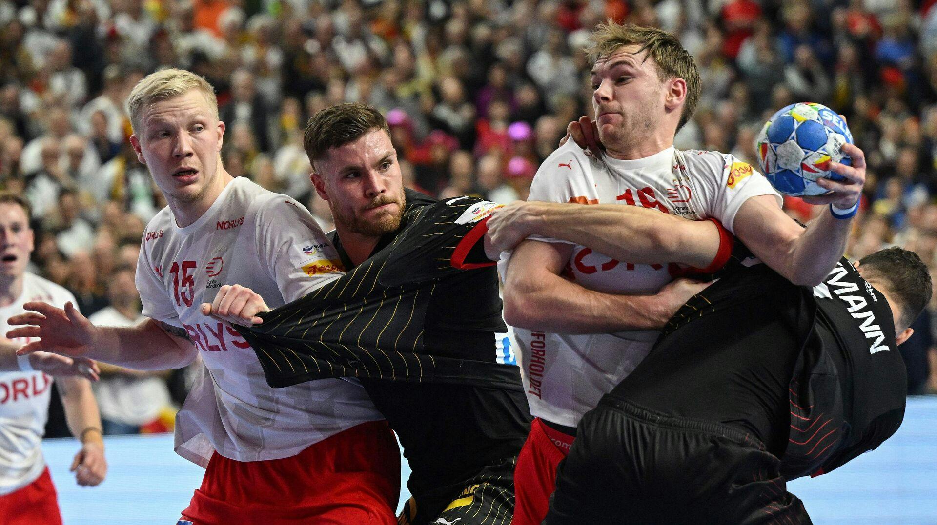 De tyske stjerner kunne ikke slå Gidsel og co. i semifinalen i fredags. 