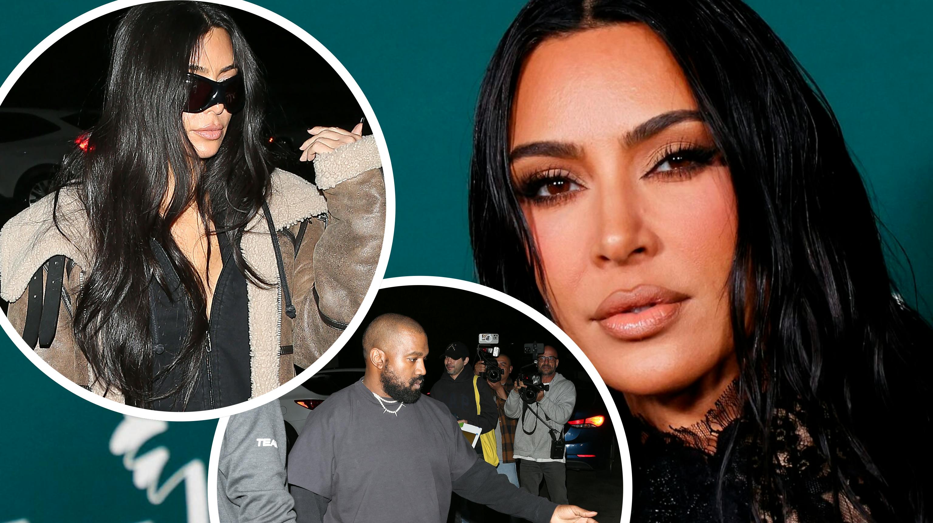 Kim Kardashian og Kanye West undgik i den grad hinanden til sønnens fodboldkamp.