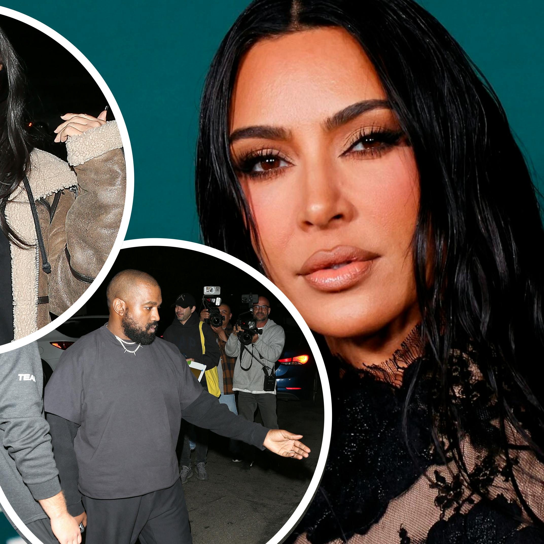 Kim Kardashian og Kanye West undgik i den grad hinanden til sønnens fodboldkamp.
