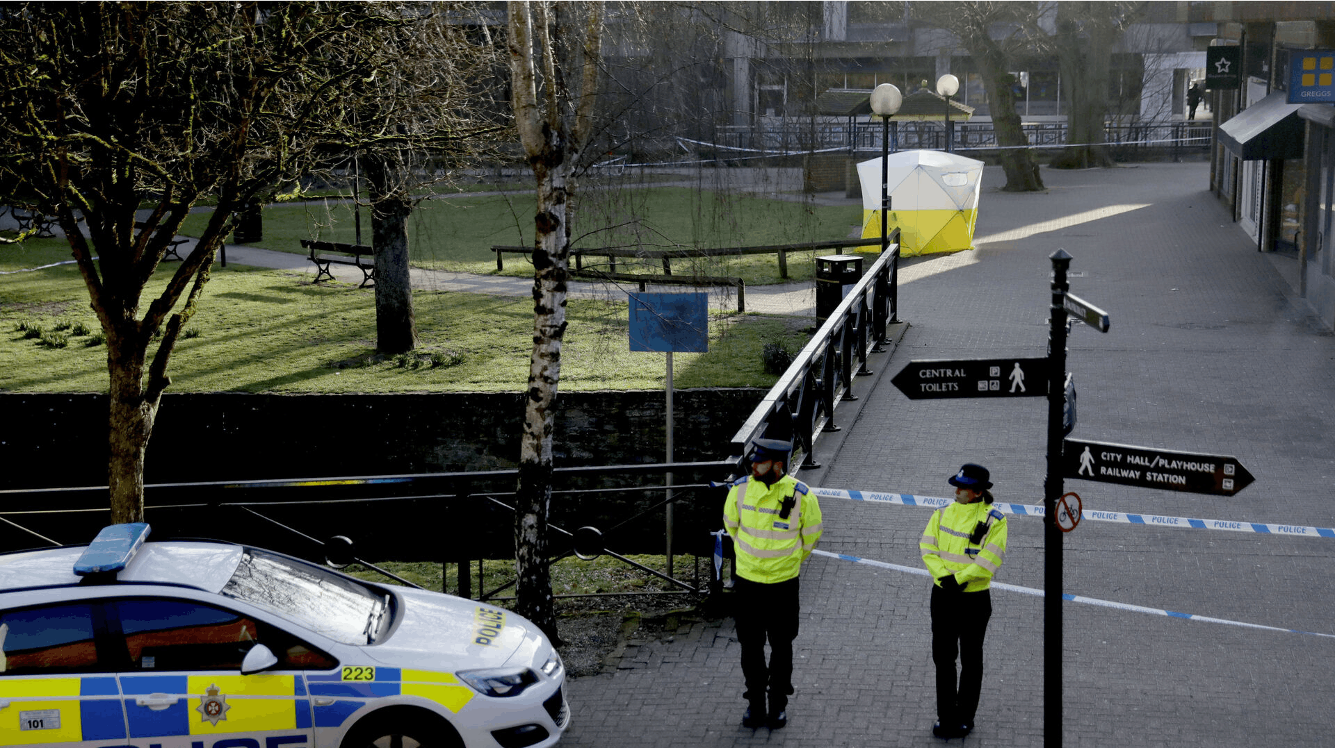 Engelsk politi rykkede søndag ud til en tragisk sag, hvor en nyfødt pige blev fundet død på et bartoilet i Leeds. OBS: Arkivfoto.