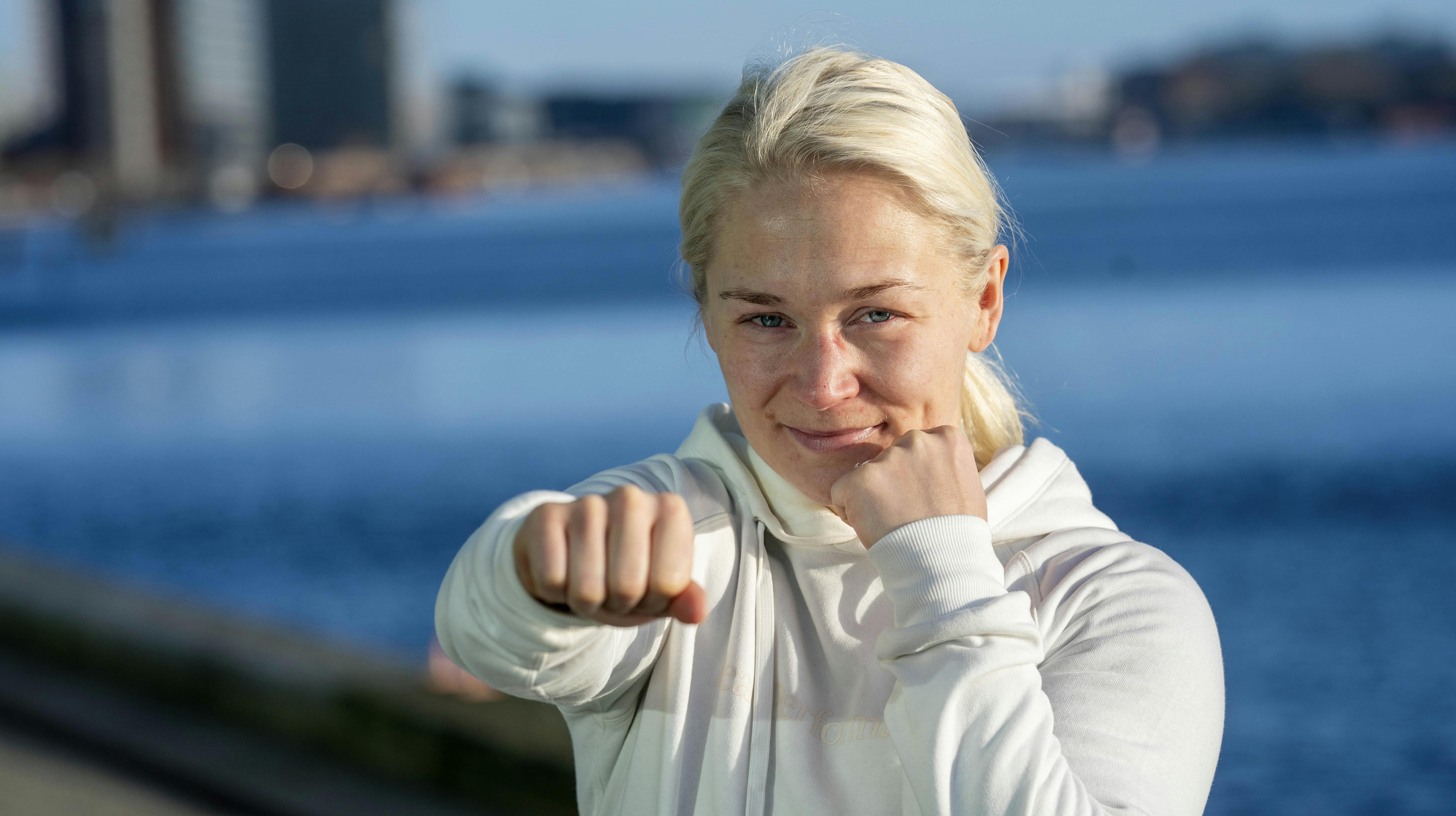 Dina Thorslund håber stadig, at hun og Sarah Mahfoud skal mødes i ringen.&nbsp;