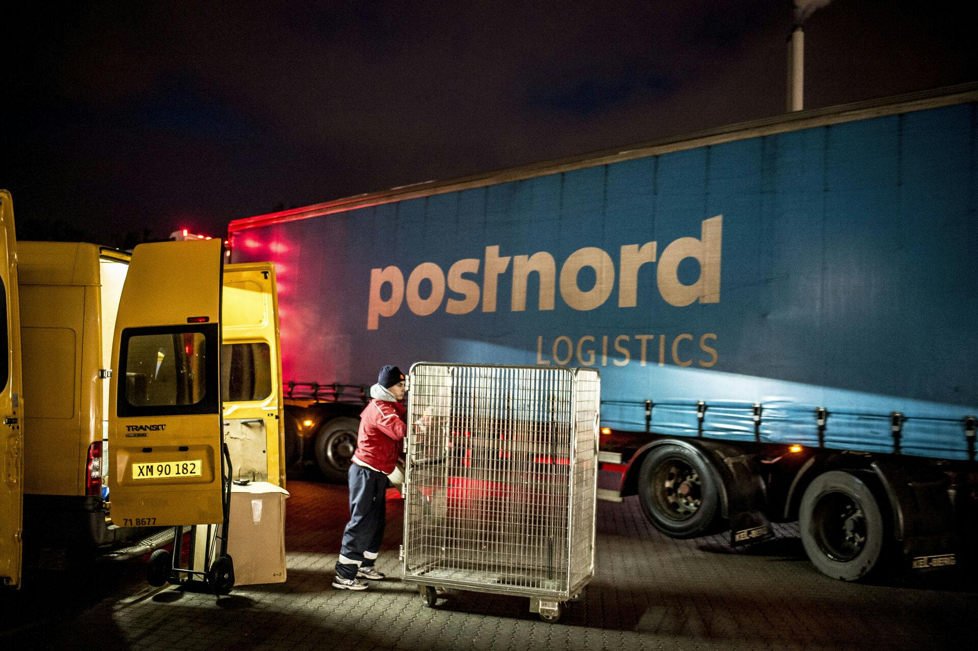 PostNord Danmark har forsat et negativt driftsresultat (Arkivfoto)