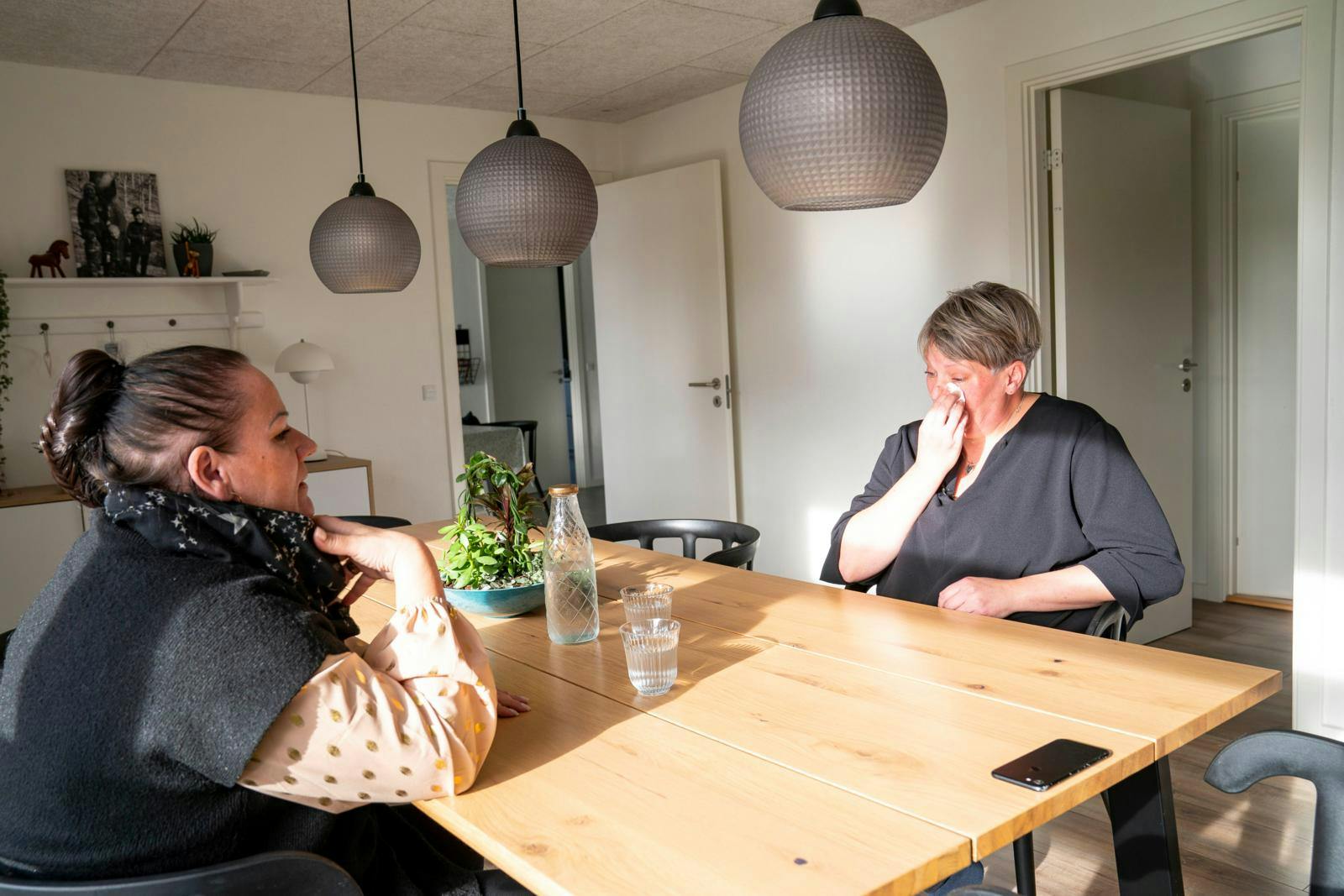 Sorgen fyldte meget under mødet med Selma.