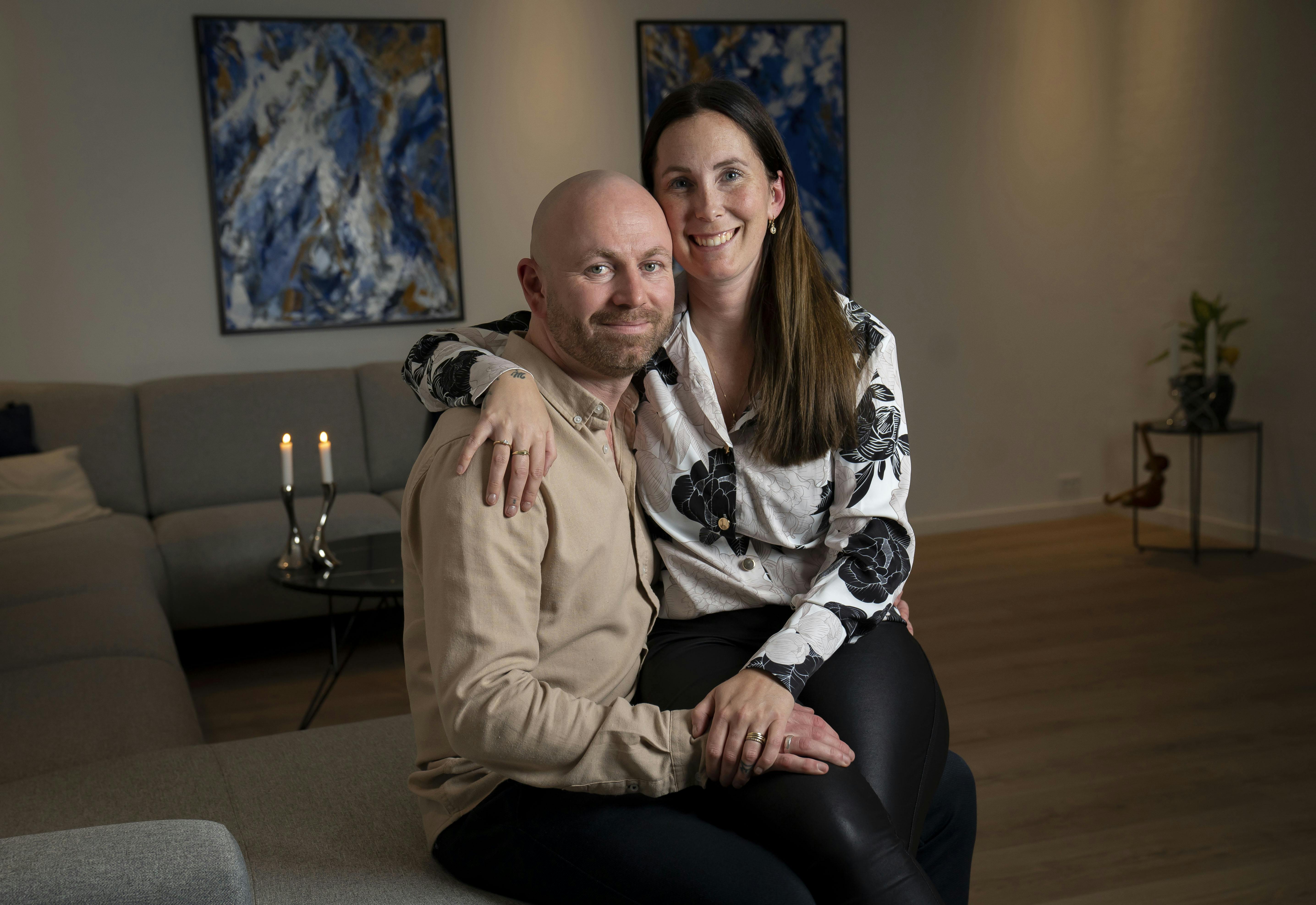 Michael og Jeanette fra Gift ved første blik