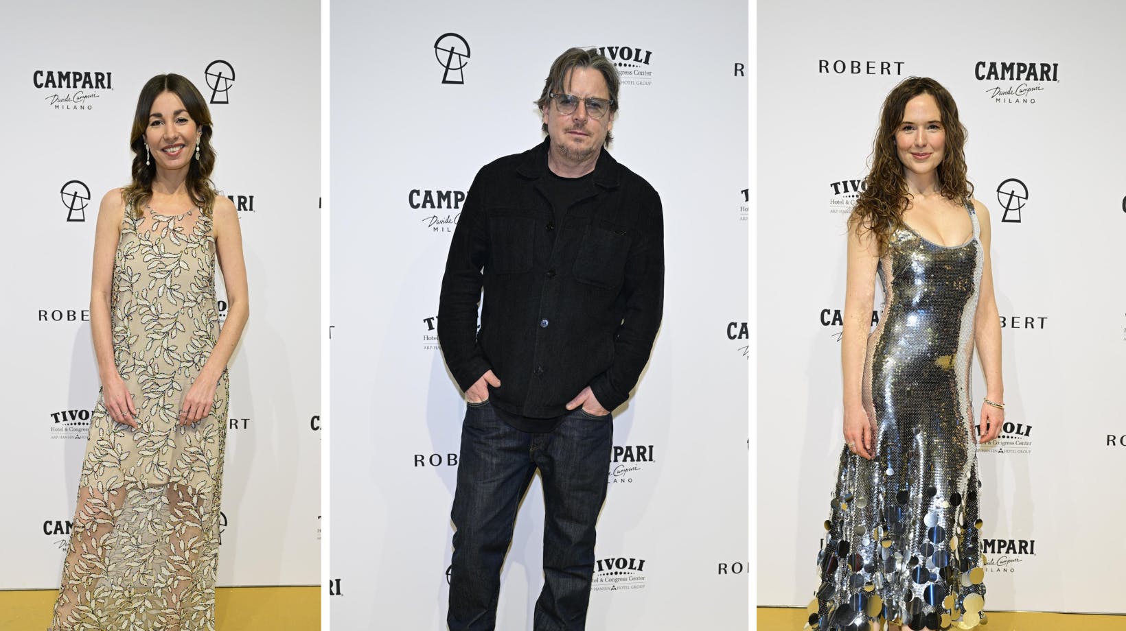 Der vrimler med kendte på den røde - faktisk gule løber - ved Robert Prisen.