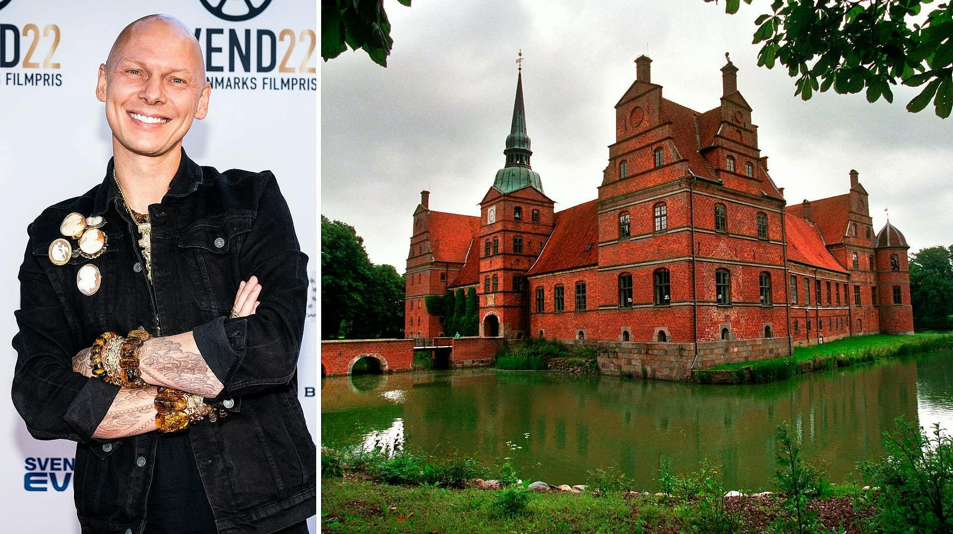 Designer Jim Lyngvil spørger i samme omgang, om der er nogen, der kunne have lyst til at give en hånd med i forbindelse med den store opgave på slottet 