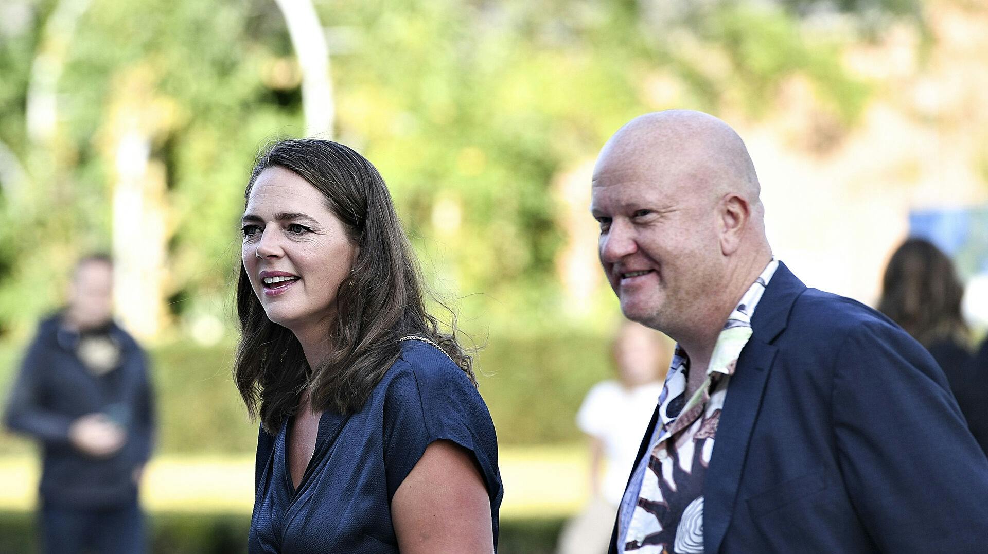 Aarhus festuge 2023 blev åbnet af Hendes Majestæt Dronninge Margrethe hvor hun blev modtaget af Borgmester Jacob Bundsgaard og blomsterpigen Kira som ankom som flygtning fra ukraine. Marchen Neel Gjertsen, Aarhus redag den 25. august 2023.