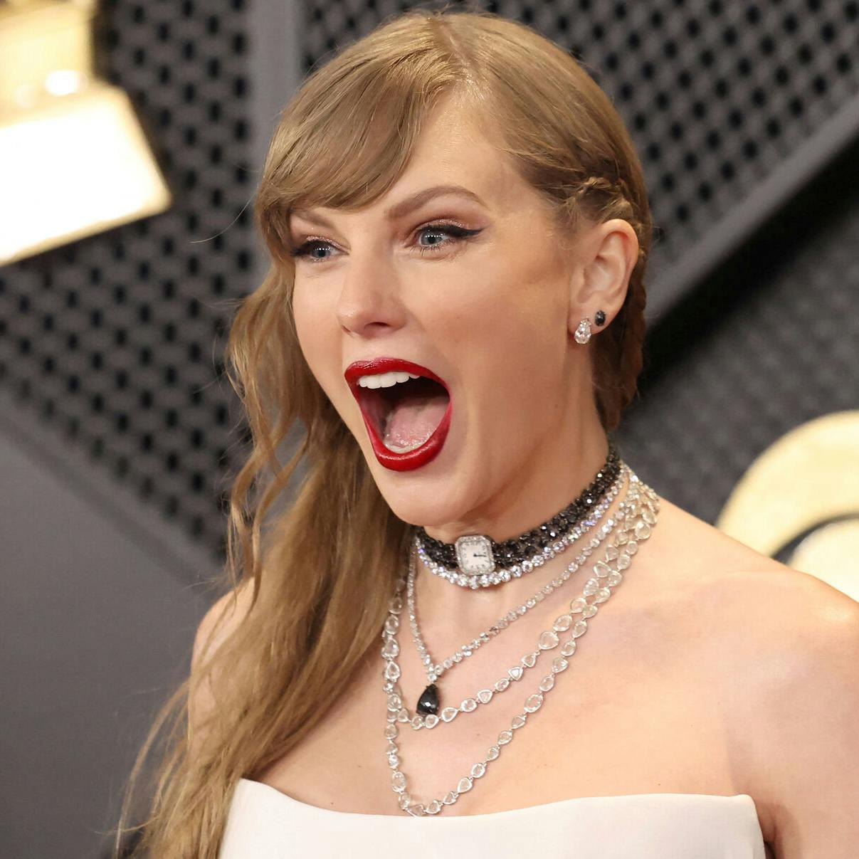 Taylor Swift havde gode nyheder med til nattens Grammy-uddeling.