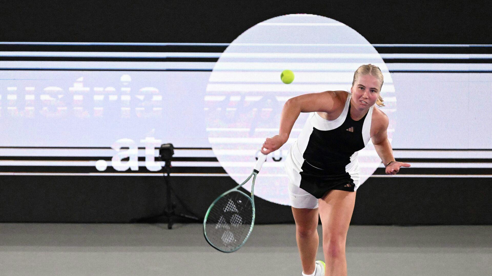 Tauson har fokus på én ting ad gangen.