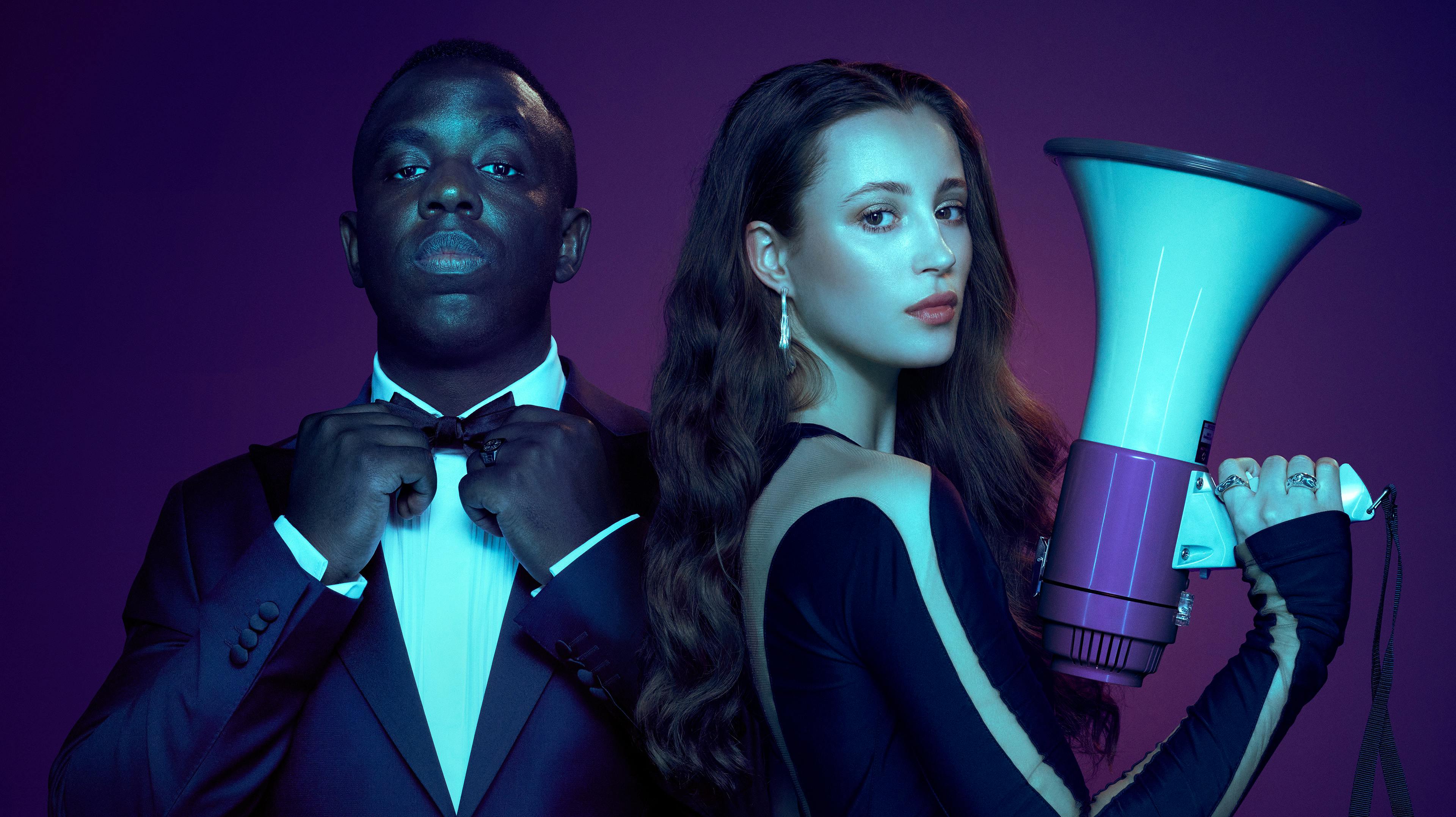 Josephine Højbjerg og Melvin Kakooza er værtsparret til EchoPrisen 2024.