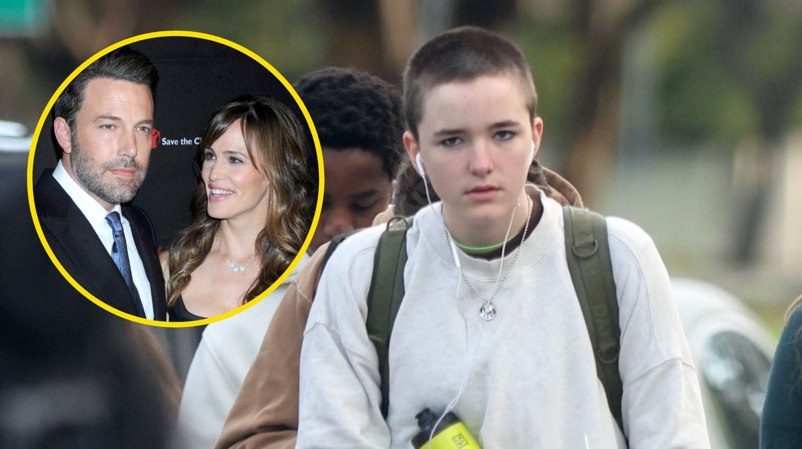 Seraphina Affleck, datter af Ben Affleck og Jennifer Garner, har klippet al håret af 