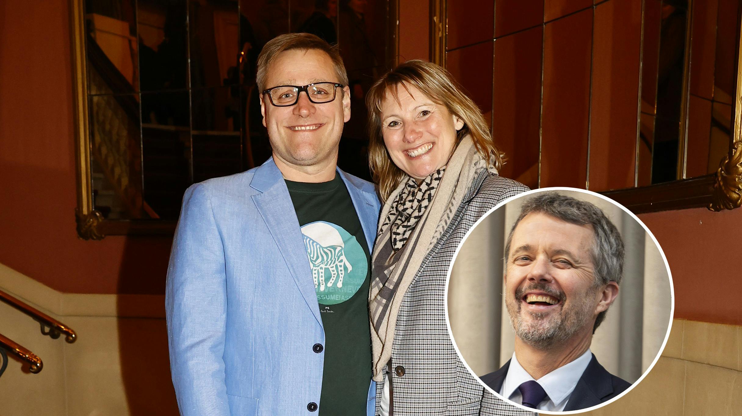 Josephine af Rosenborg havde sin mand Kenneth med til repremieren af "Kinky Boots".