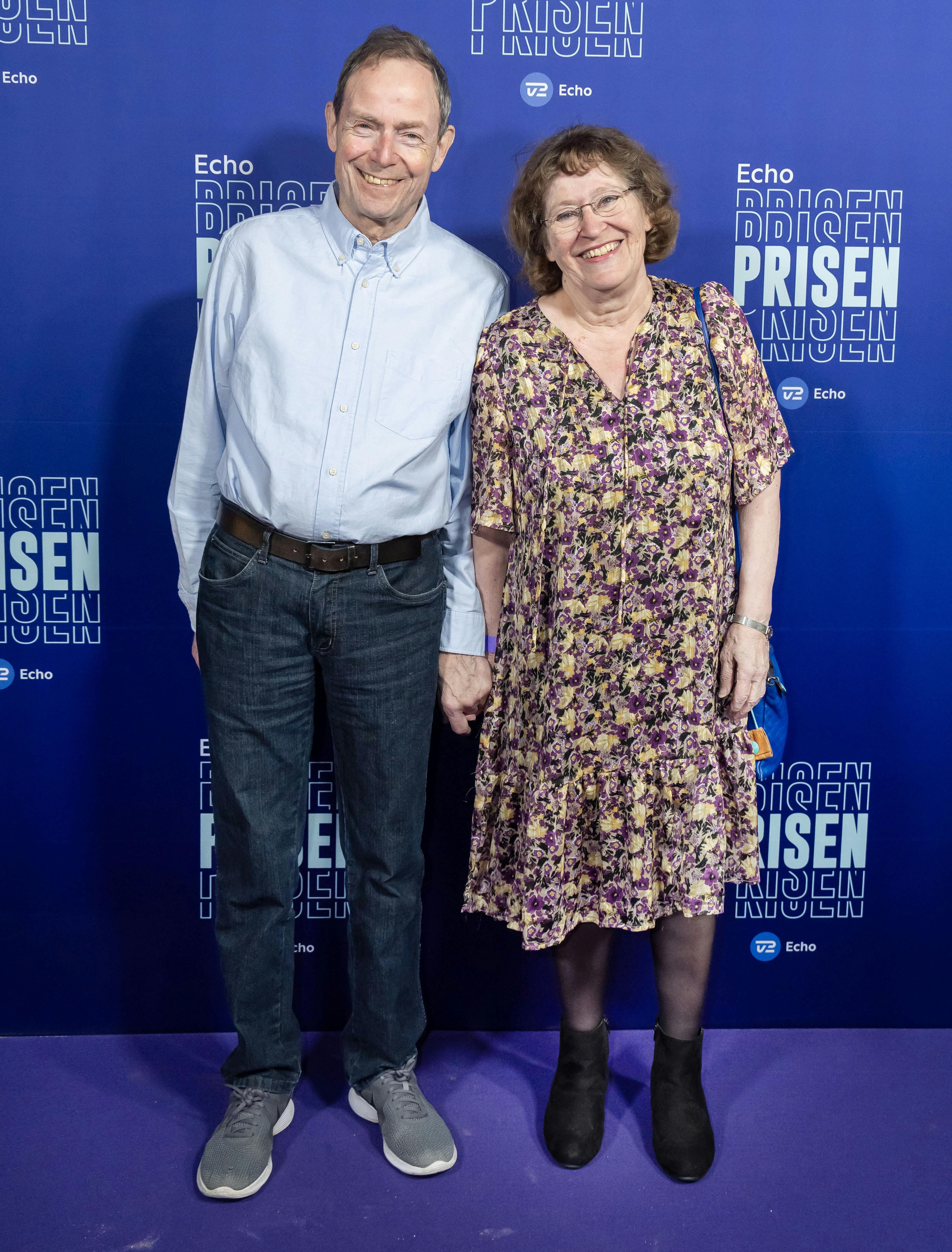 Sidney Lees forældre, Carsten og Bente, strålede på den røde løber til EchoPrisen. 