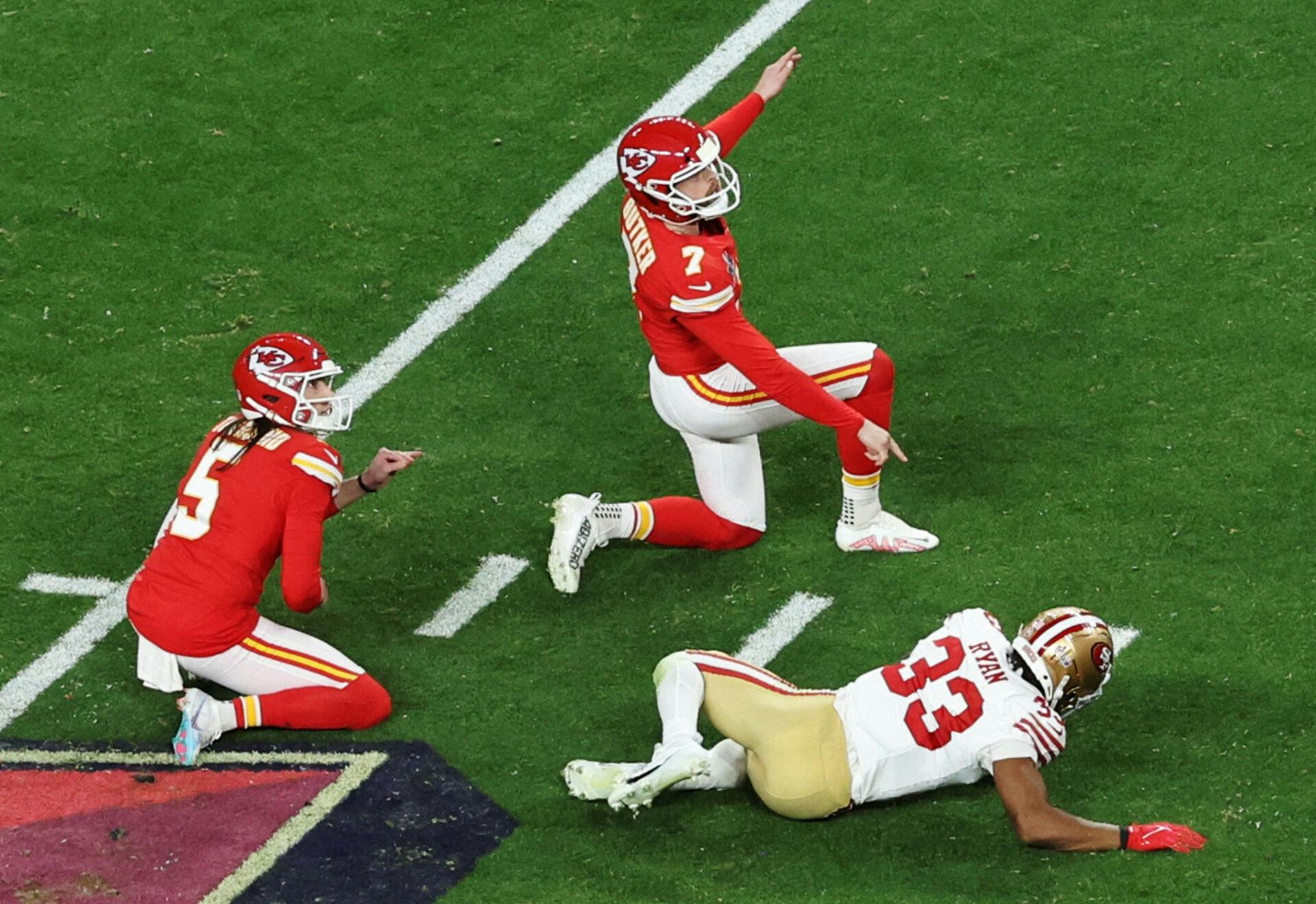 Super Bowl 2024 gik i overtime. Det var kun anden gang nogensinde, det sker.&nbsp;