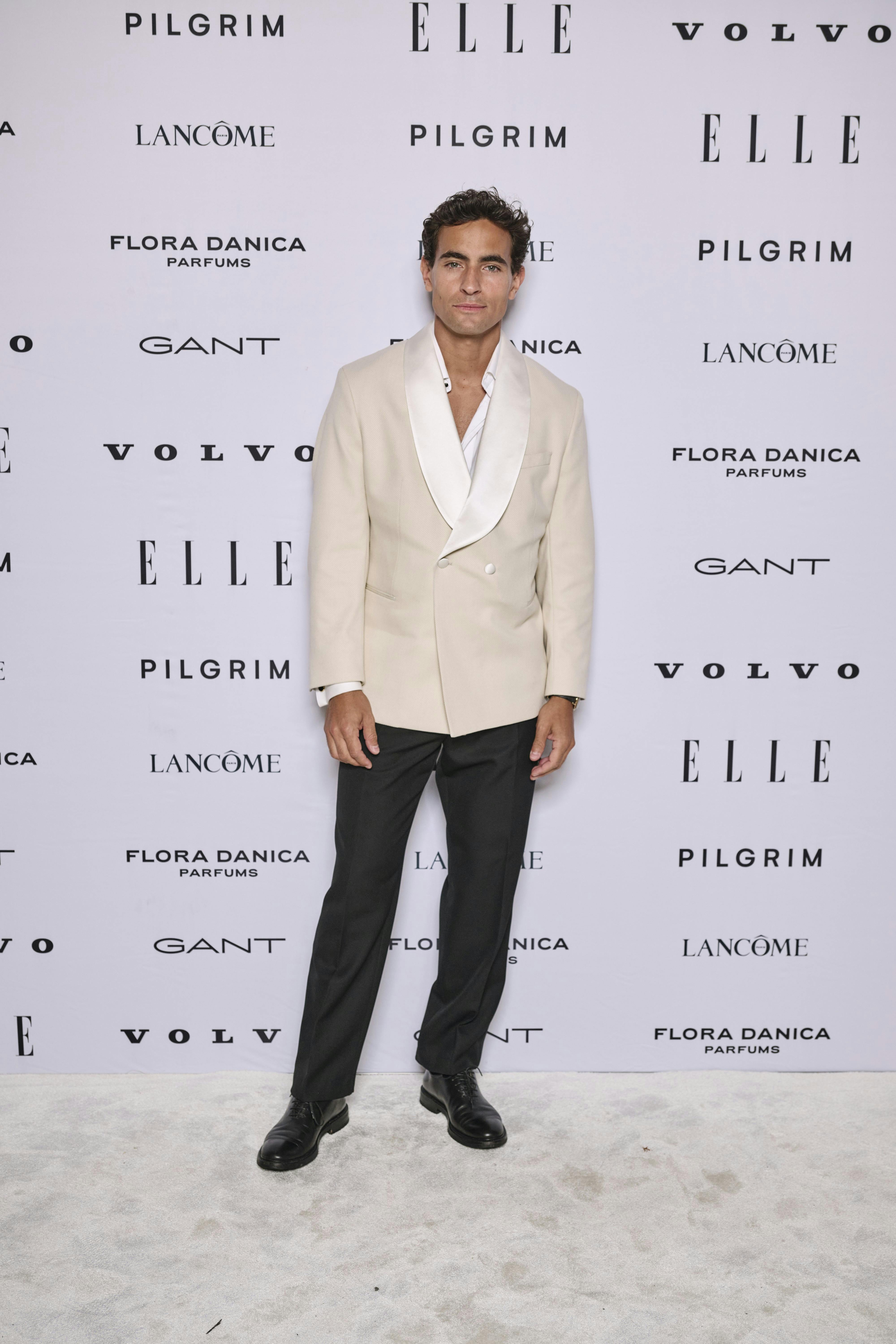 Jonathan Harboe til Elle Style Award 2023.