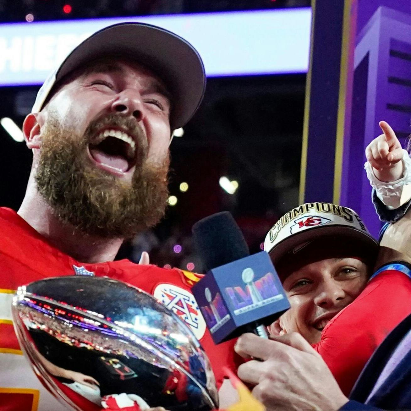 Rekordmange så med, da Kansas City Chiefs tog sejren til årets Super Bowl.