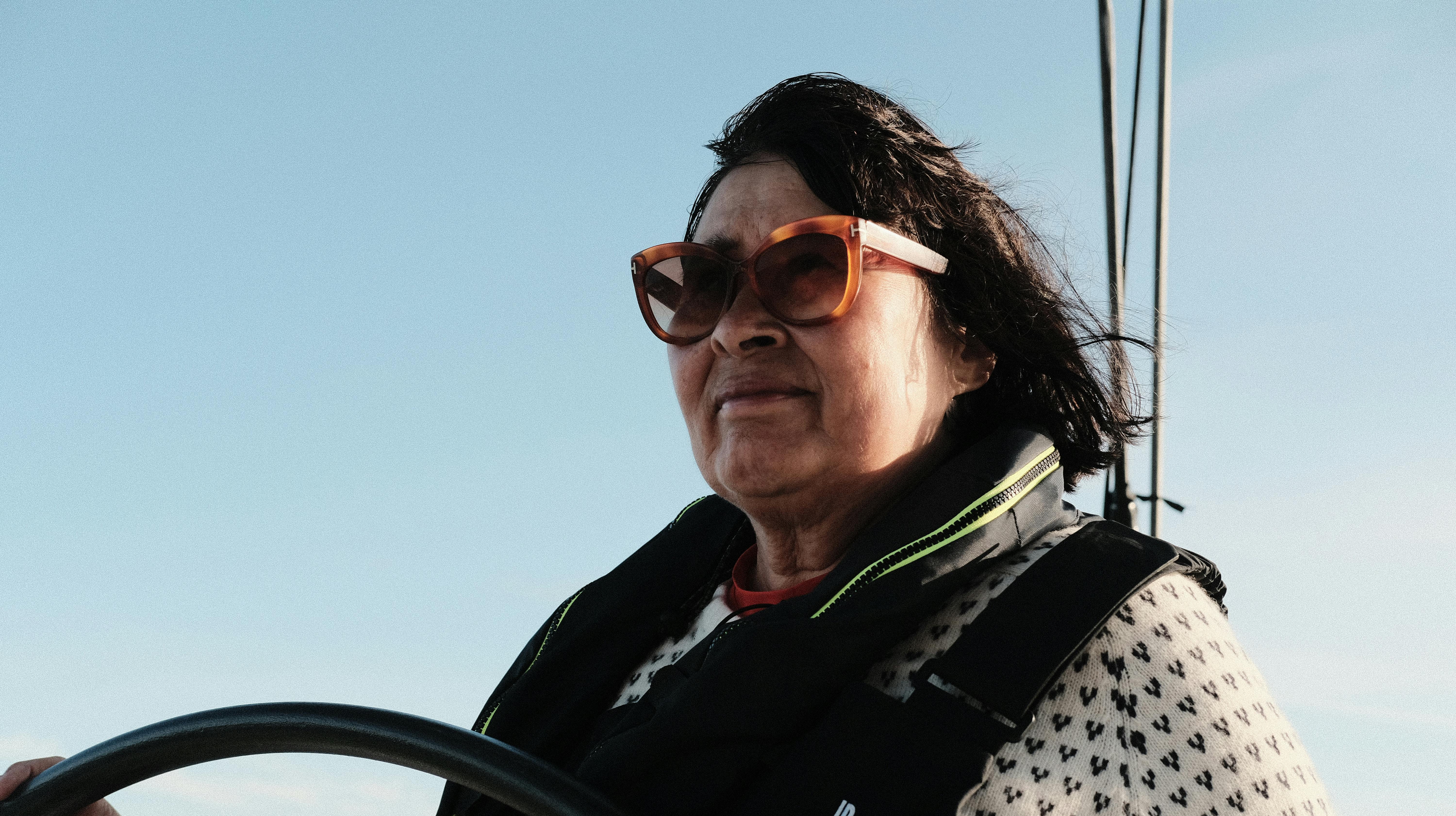 Rose Kildahl var tæt på at vifte med det hvide flag i "Over Atlanten", men heldigvis kom hun på benene igen 