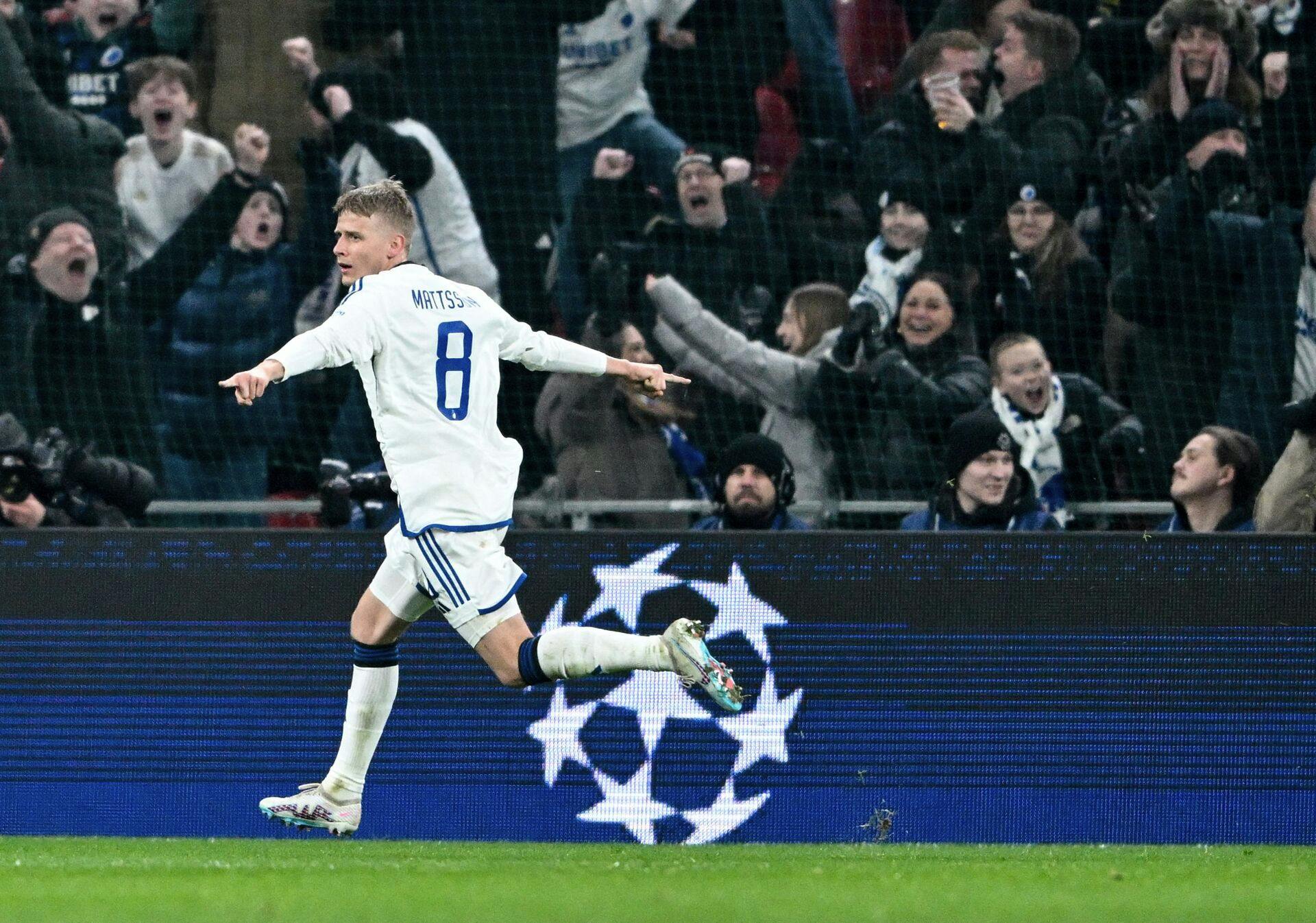 Nyindkøbte Magnus Mattsson scorede i sin officielle debut for FCK, men UEFA formåede ikke at følge trop med det høje niveau, da de stavede hans navn forkert.