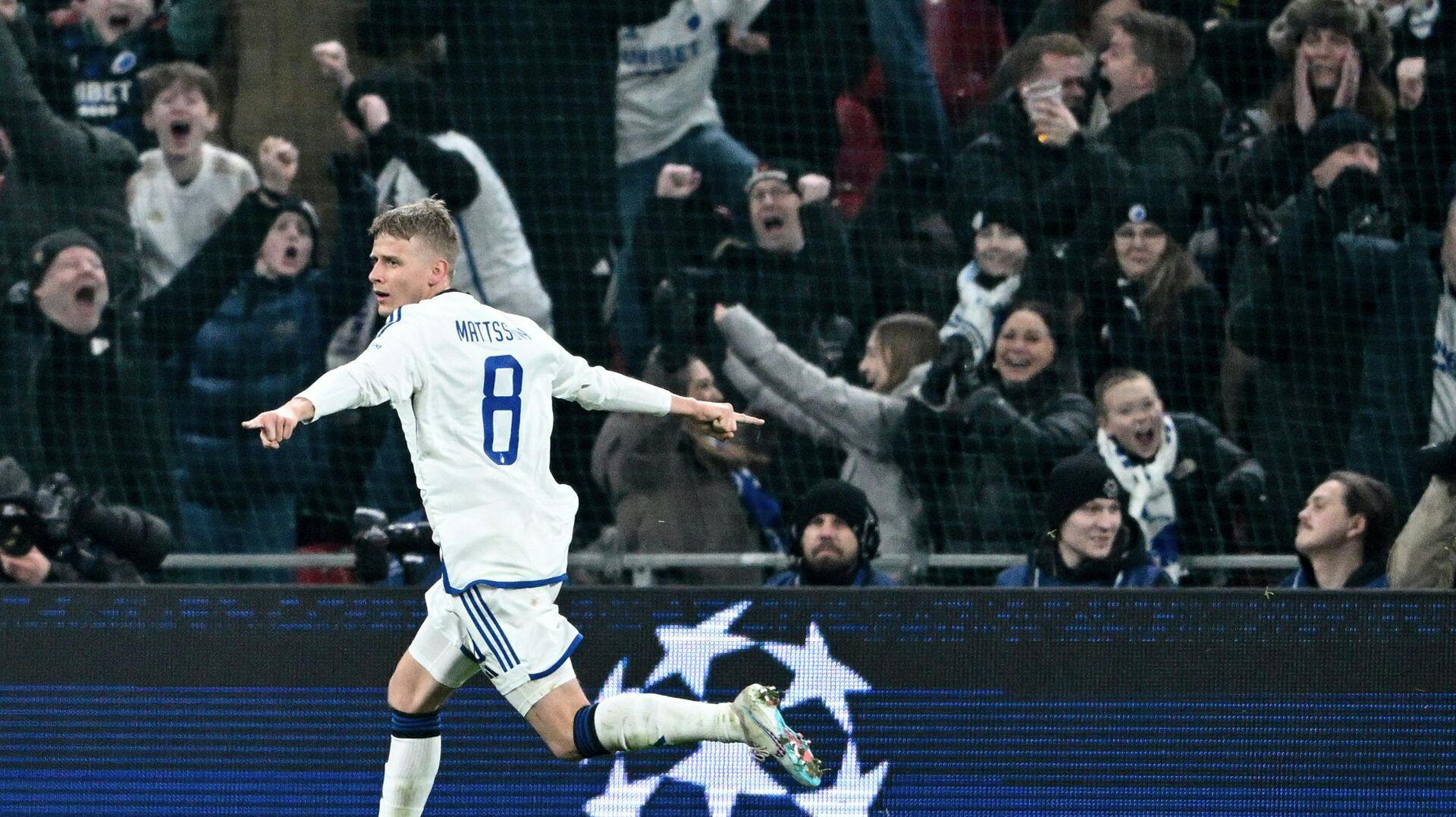 Nyindkøbte Magnus Mattsson scorede i sin officielle debut for FCK, men UEFA formåede ikke at følge trop med det høje niveau, da de stavede hans navn forkert.