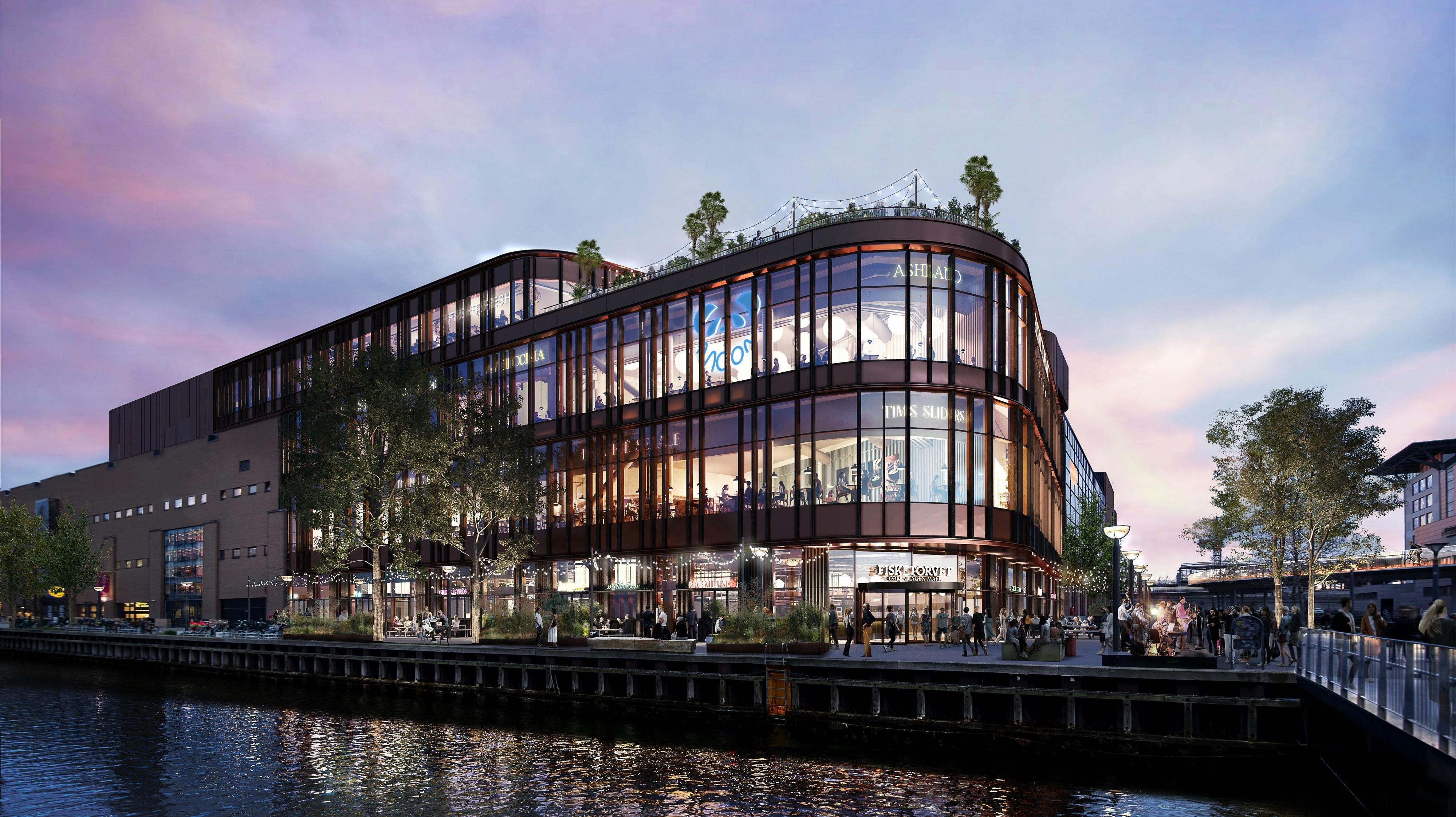 Shoppingcenteret Fisketorvet i København kan snart åbne op for deres nye madområde Kajen. Det forventes at være bygget færdigt her til foråret.