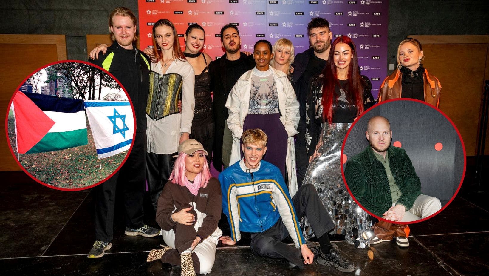 Ifølge Gustav Lützhøft, ledende redaktionschef for DR Kultur, Debat og Musik, er Melodi Grand Prix-deltagerne blevet presset til at tage stilling til Israels deltagelse i Eurovision.