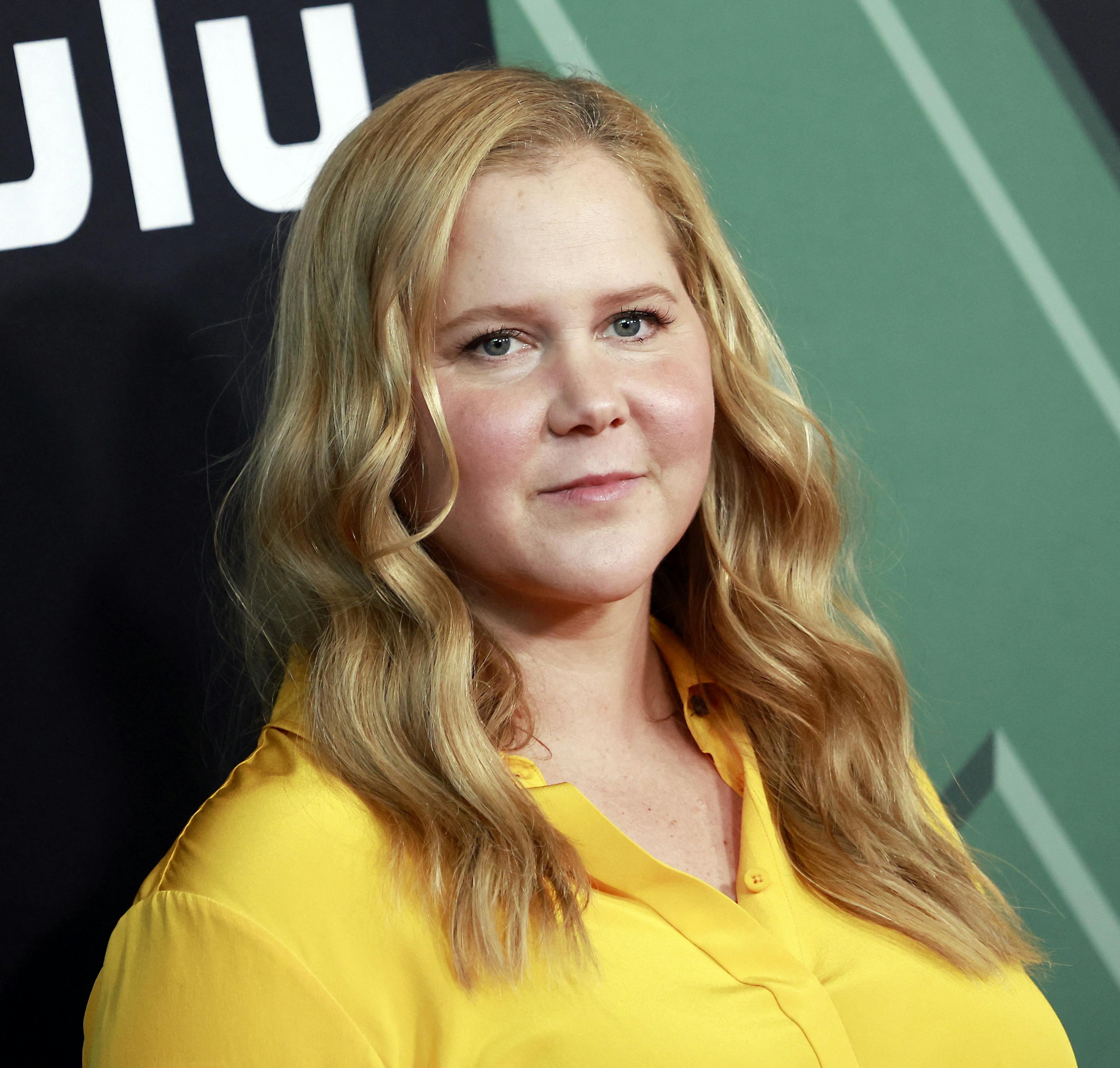 US actress Amy Schumer arrives to the premiere of "Only Murders in the Building" season 2 at the Directors Guild of America in Los Angeles, California on June 27, 2022. Michael Tran / AFP