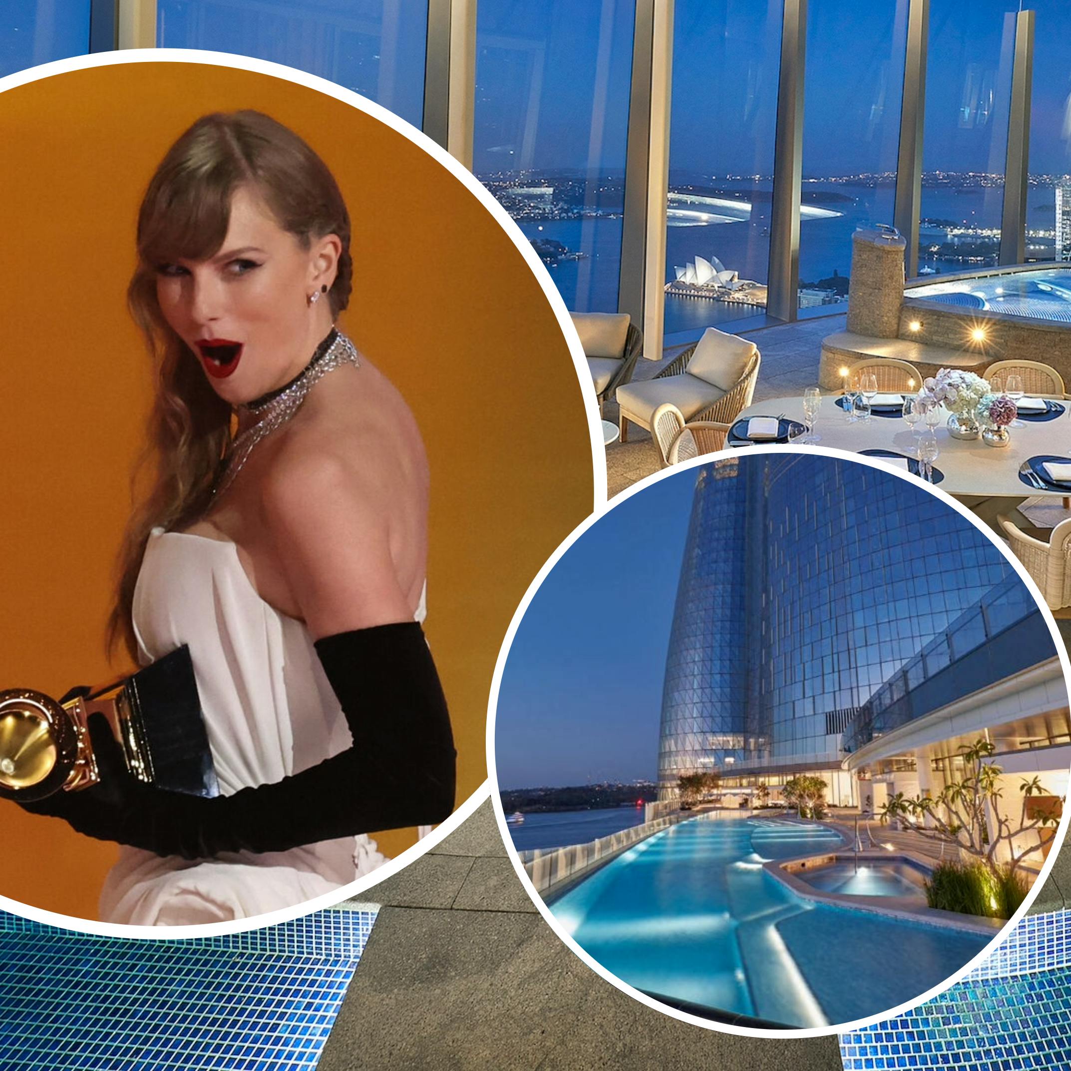 Taylor Swift har det vist okay godt i Sydney.