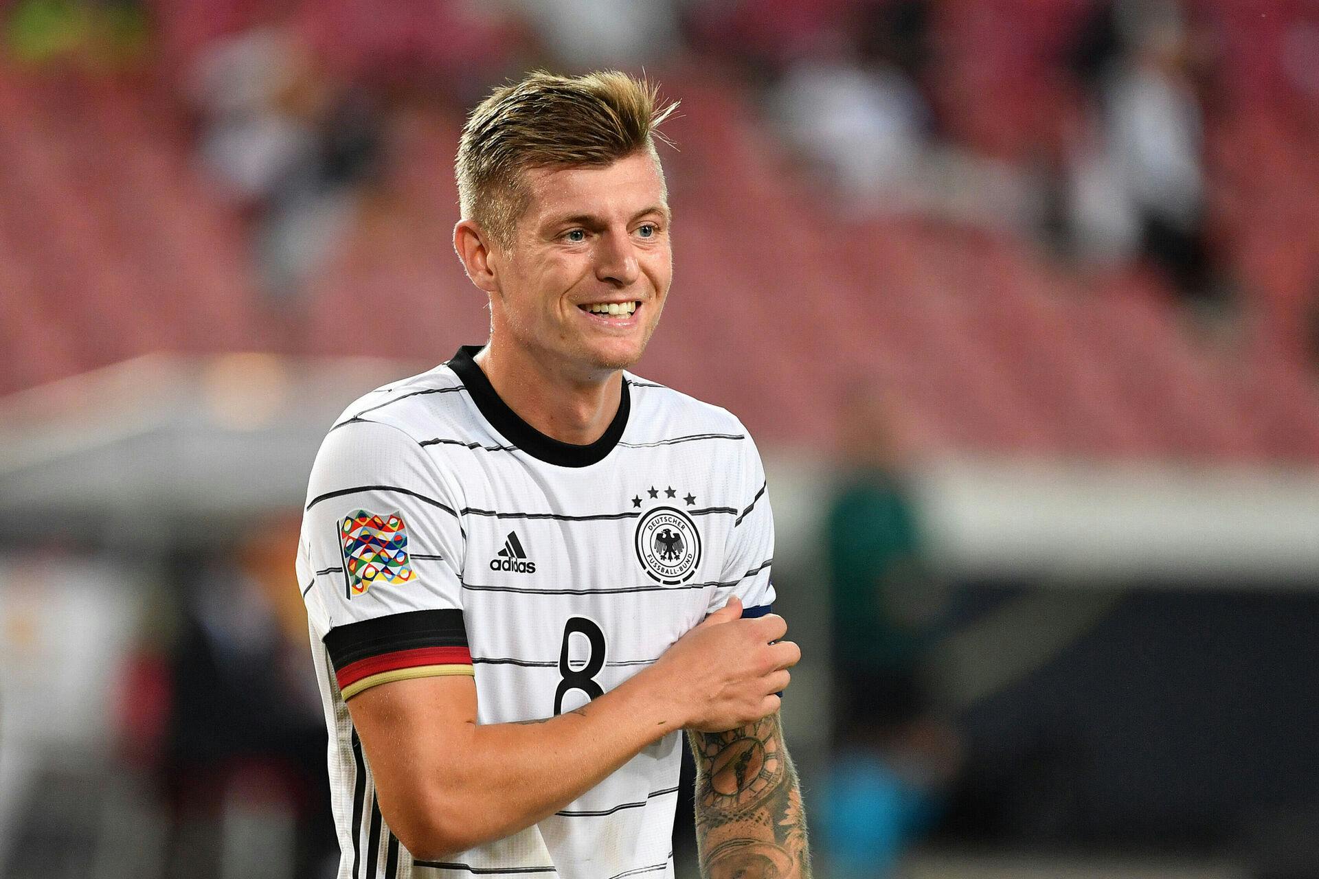 Toni Kroos er igen klar for hans land, Tyskland. 