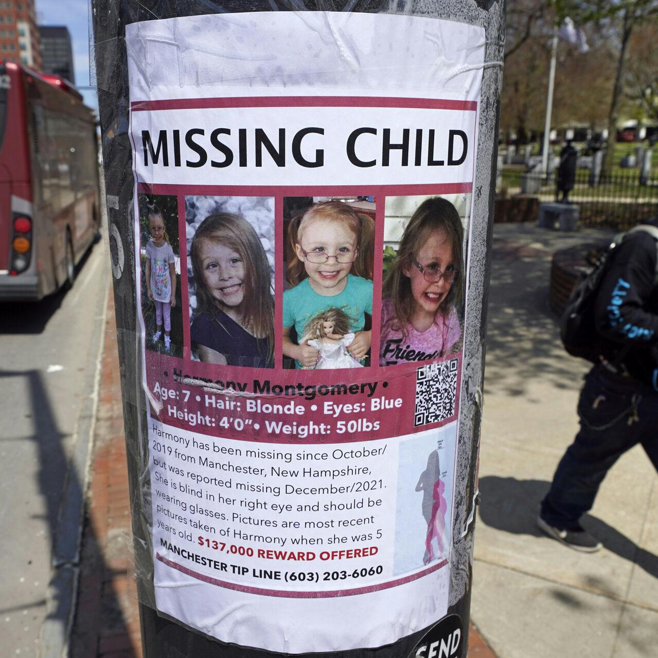 Harmony Montgomery blev meldt savnet i november 2021. Nu er hendes far blevet dømt for det bestialske drab.