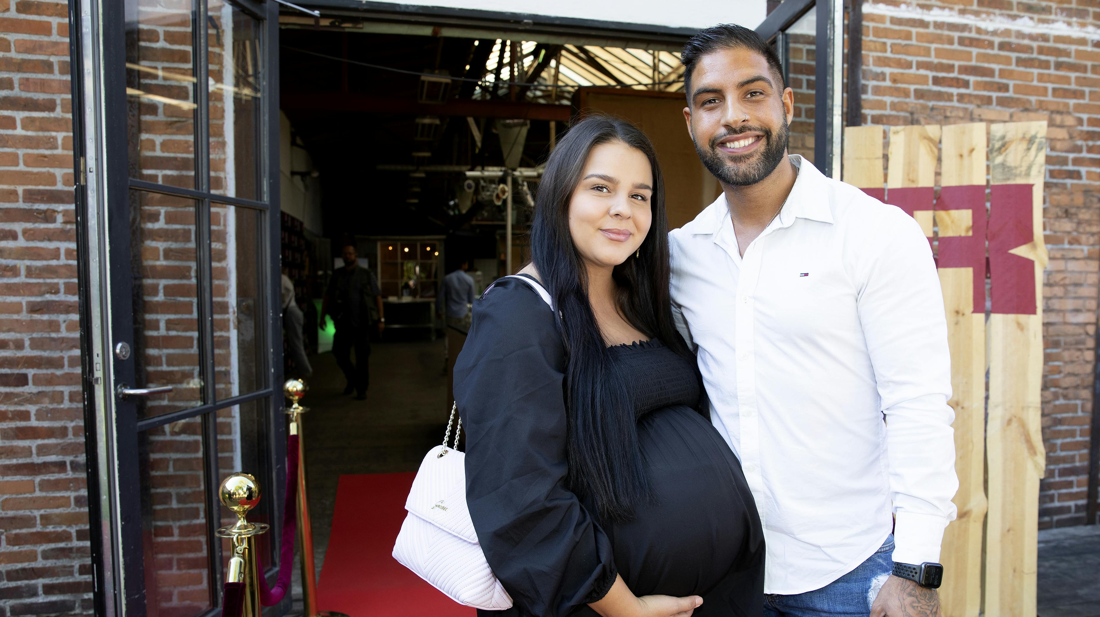 Ninos Oraha og Elife Kocak er nu også forældre til en lille dreng.