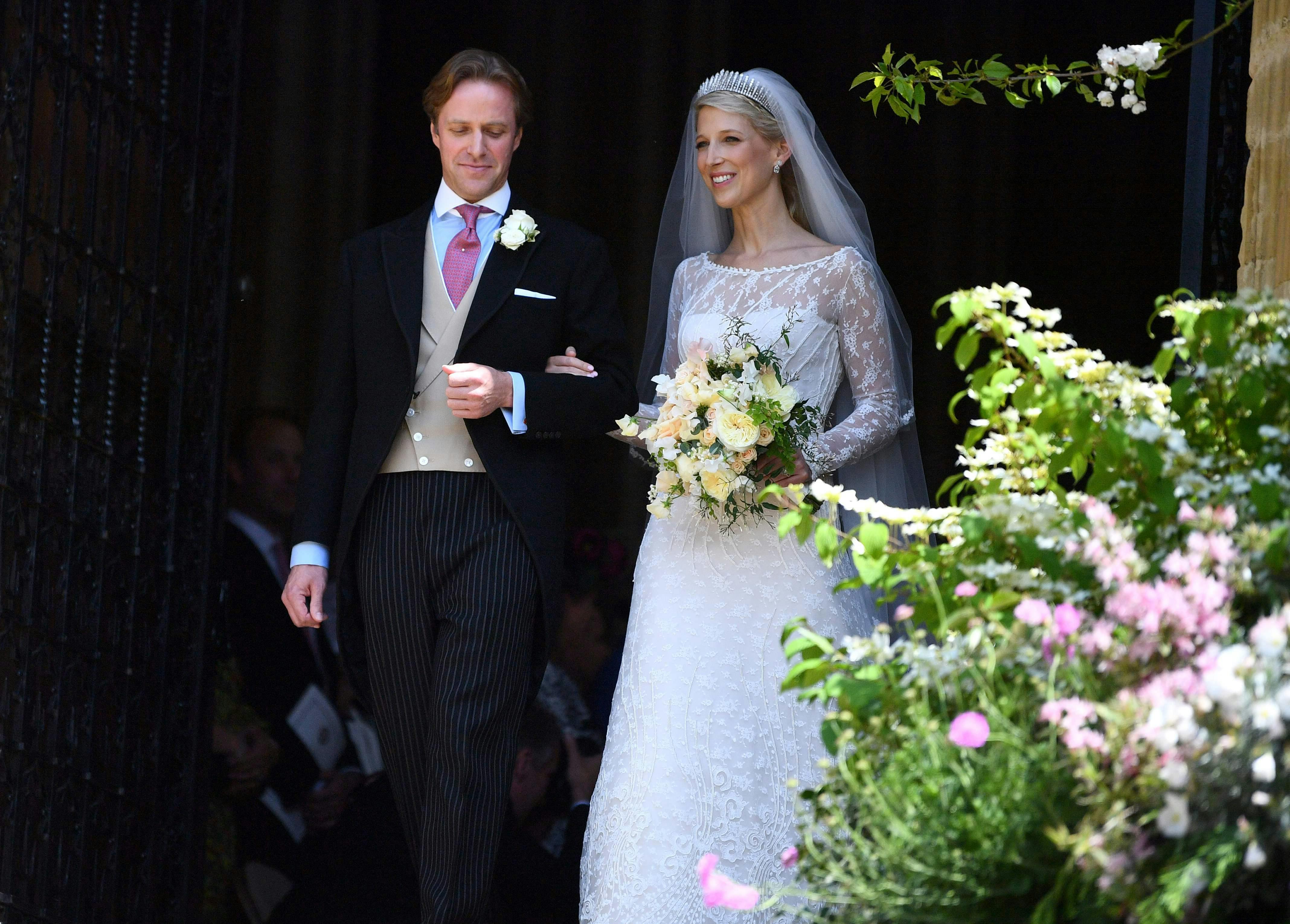Parret blev gift i St. George's Chapel ved Windsor Castle i 2019. 