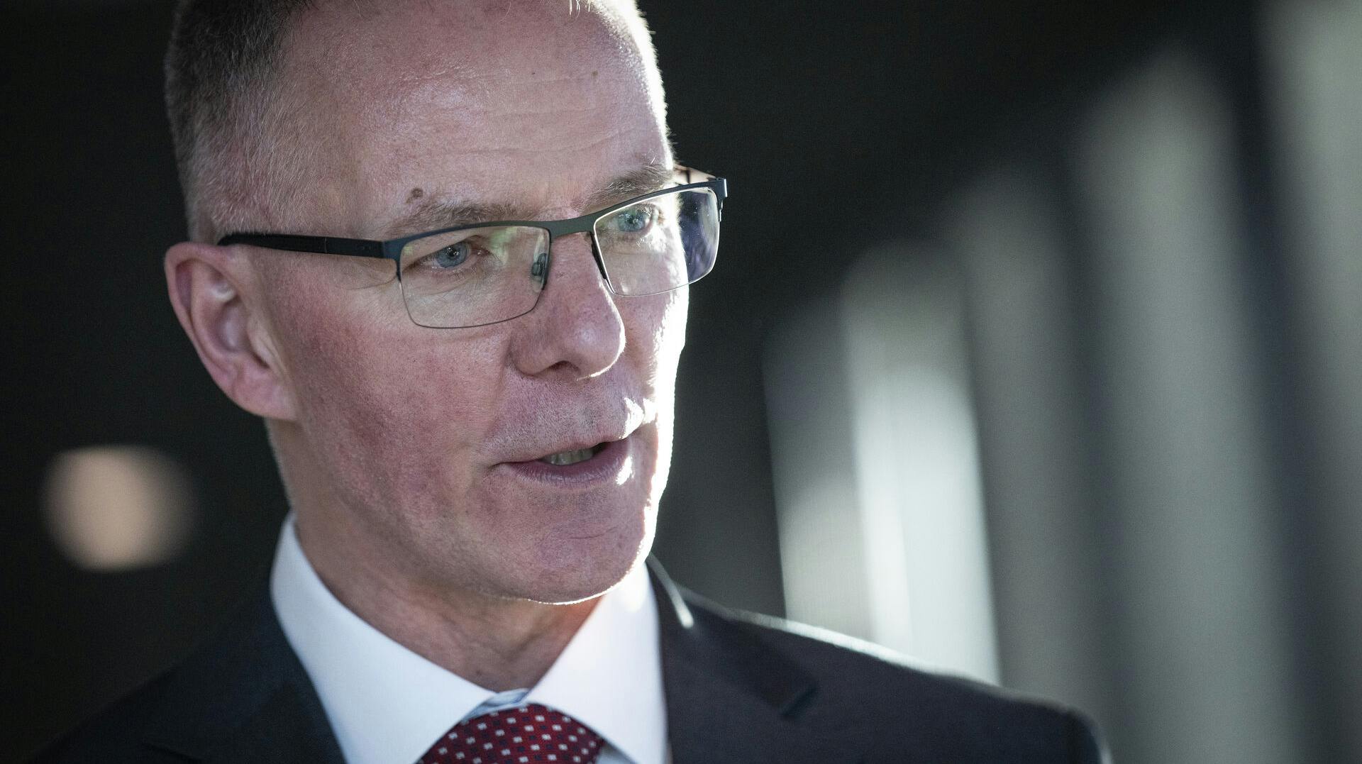 Bjarne Munk Jensen kan være færdig som dommerformand. 