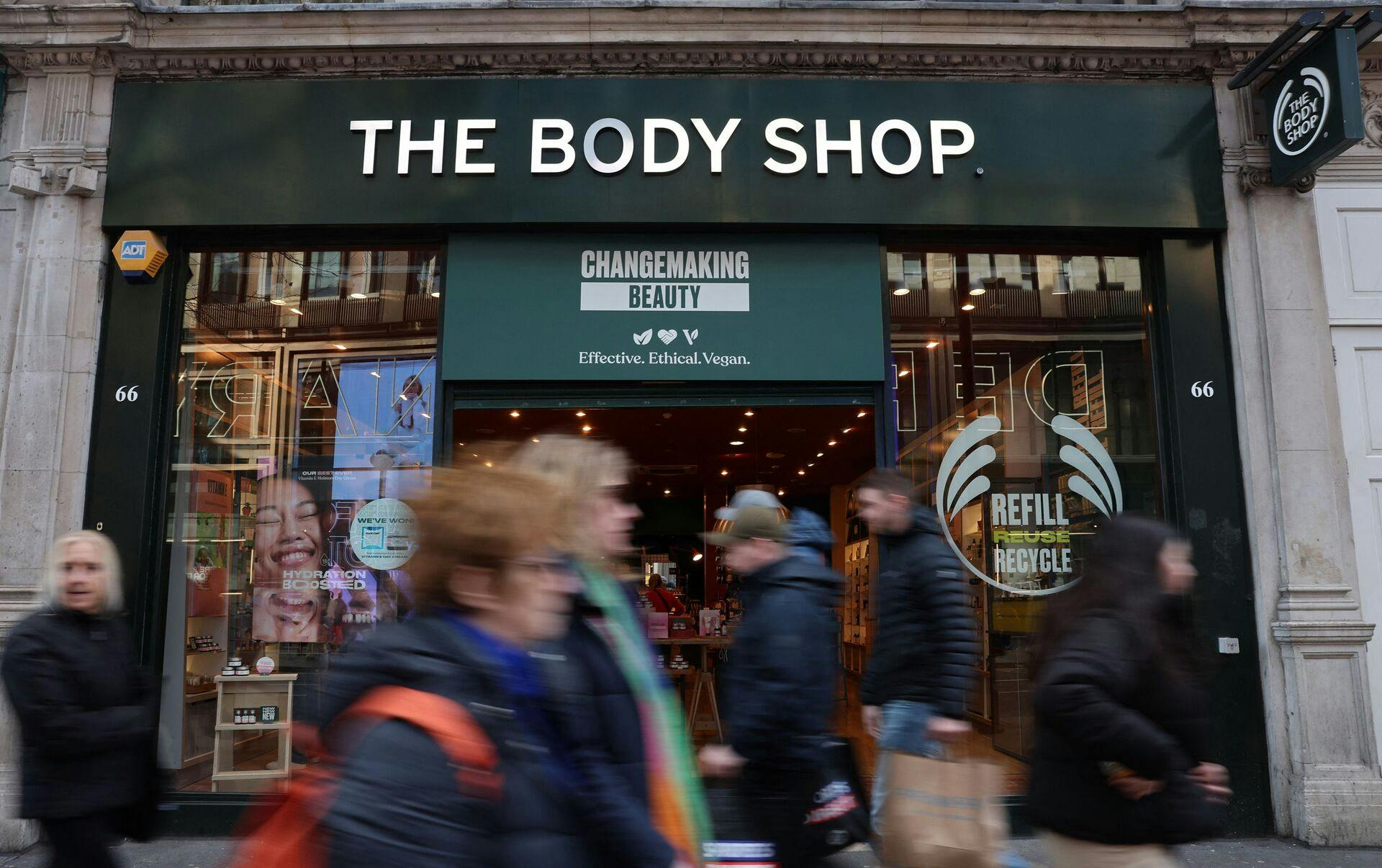 The Body Shop lukker og slukker