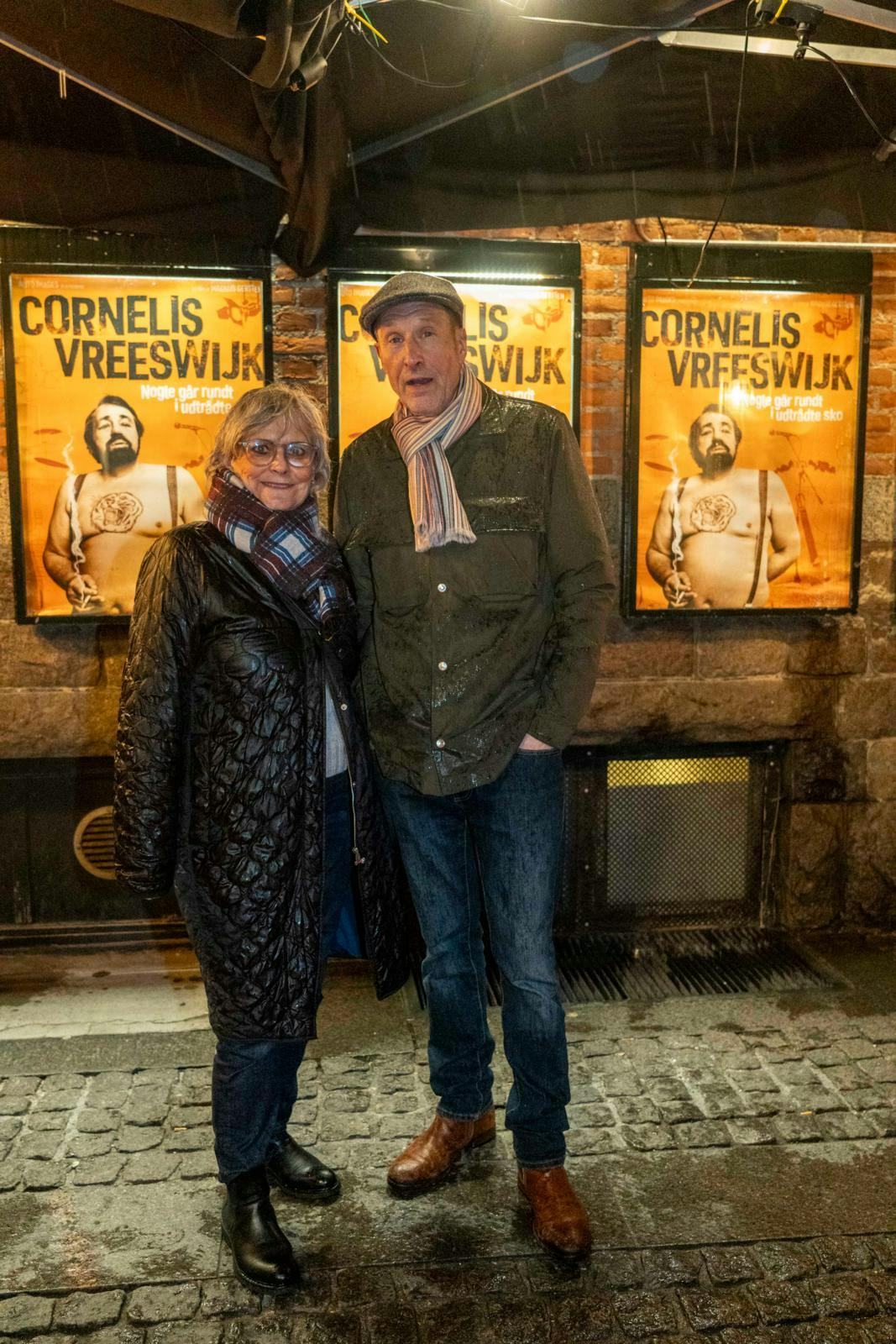 Her ses Allan og Charlotte, da de for få dage siden mødte op til en filmpremiere i København.